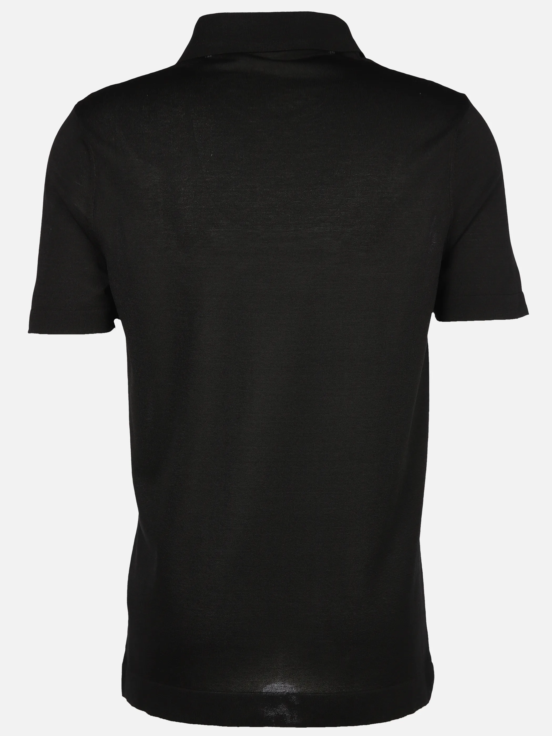 IX-O YF He-Strick Poloshirt Schwarz 909844 BLACK 2
