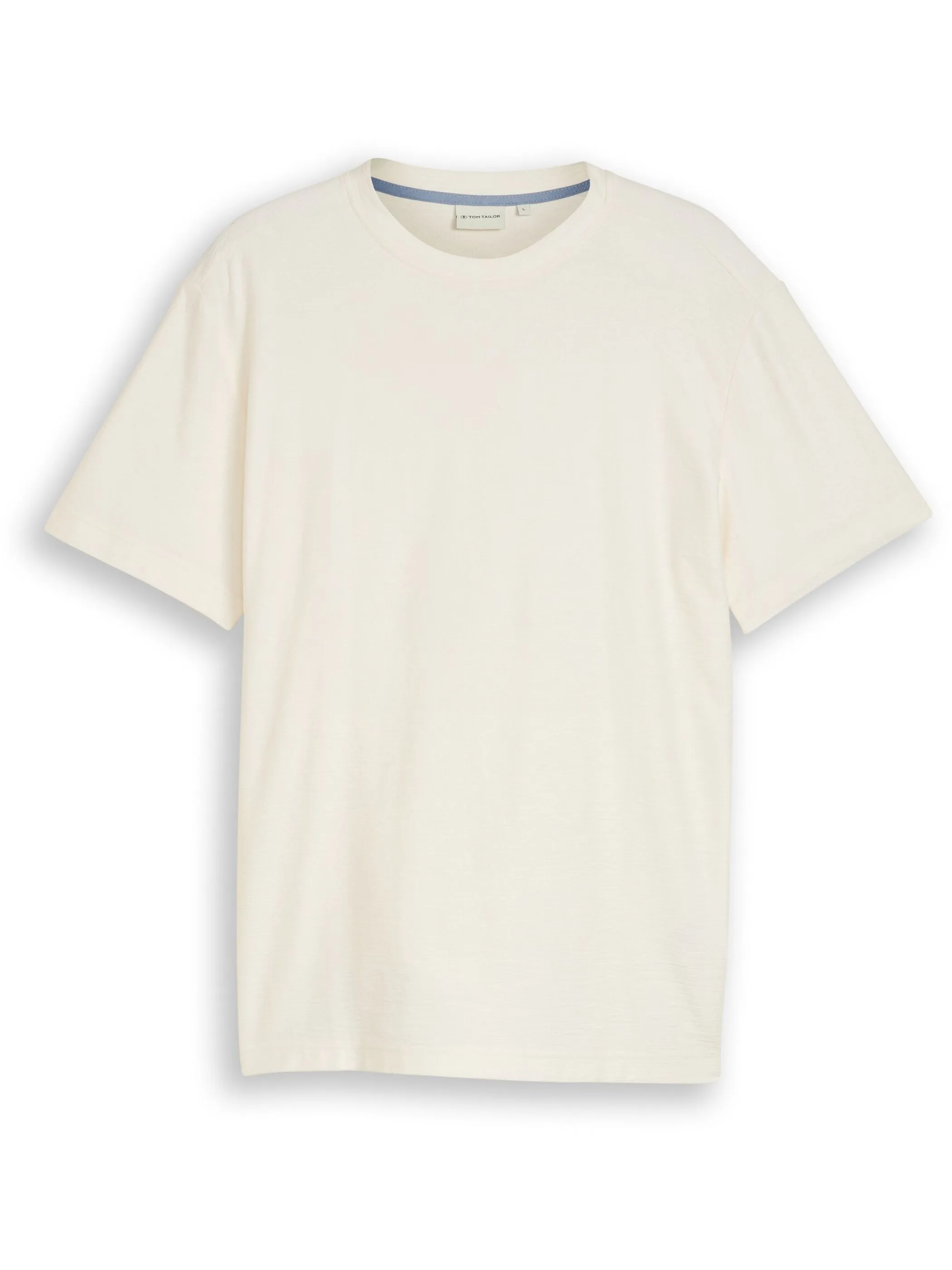 Tom Tailor 1051168 NOS structured  t-shirt Weiß 926454 10348 5