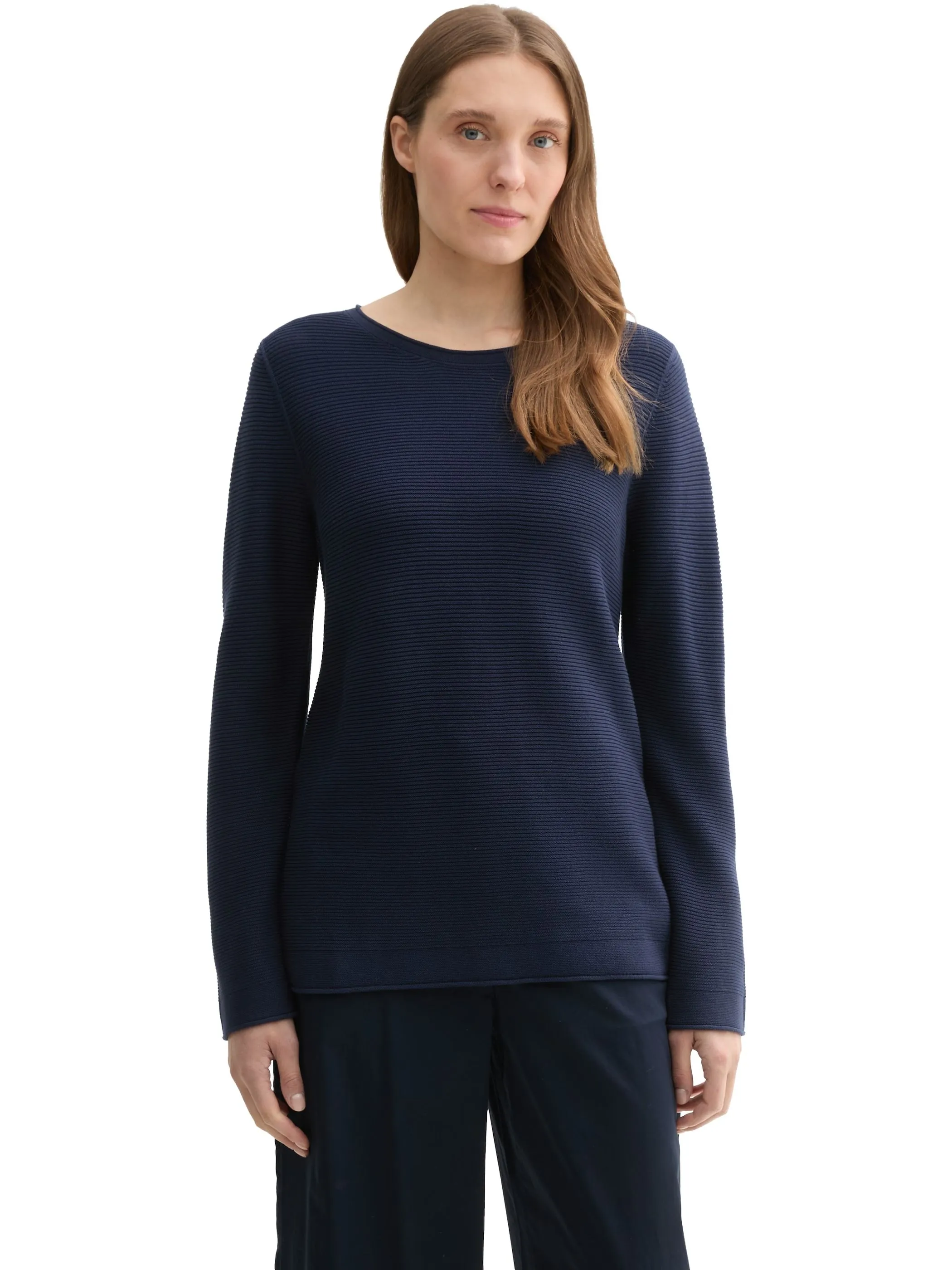 Tom Tailor 1016350 NOS sweater new ottoma Blau 827729 10360 4