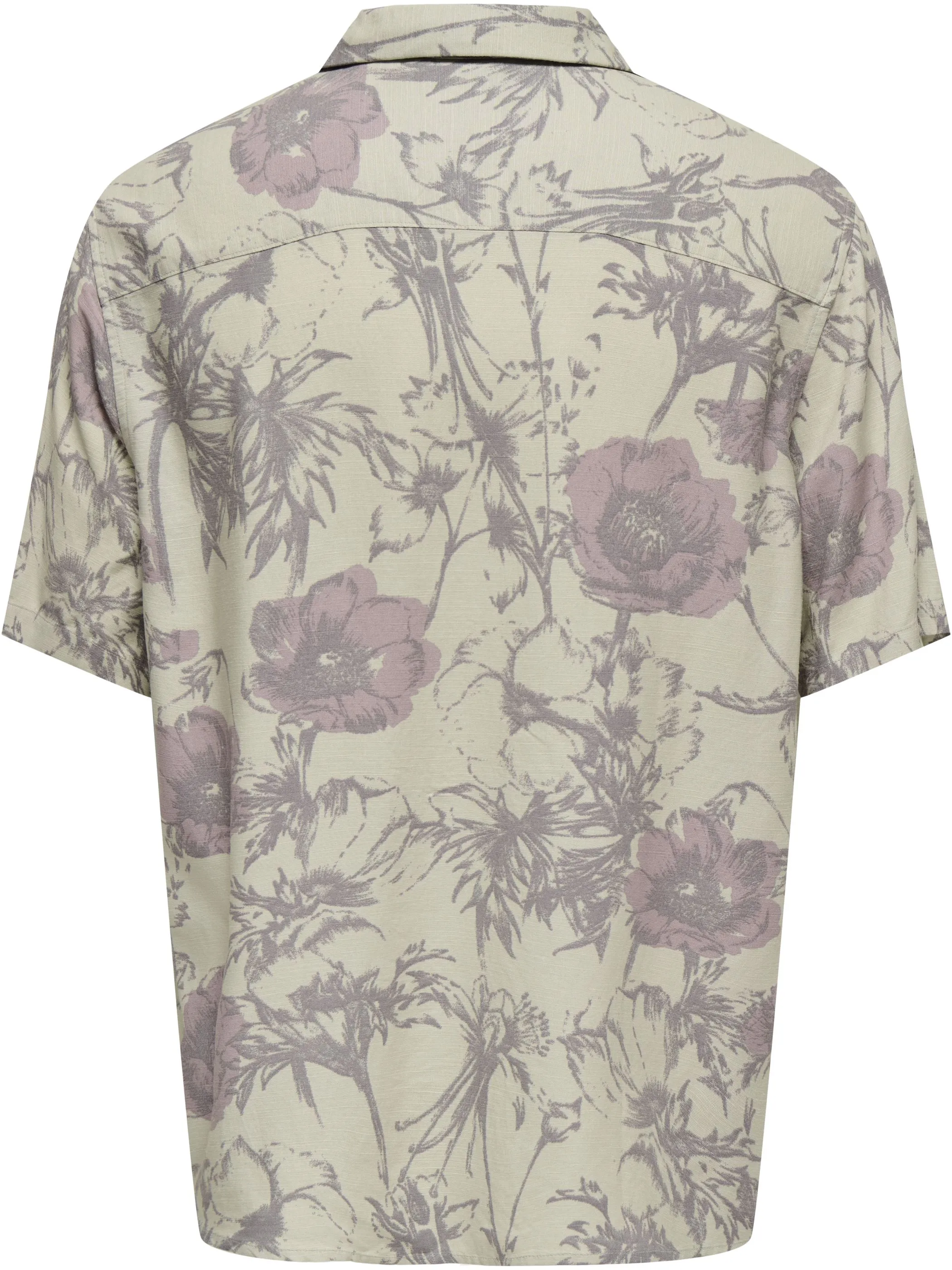 Only & Sons 22032129 ONSBUD LIFE SS RESORT Grau 904589 190644001 2