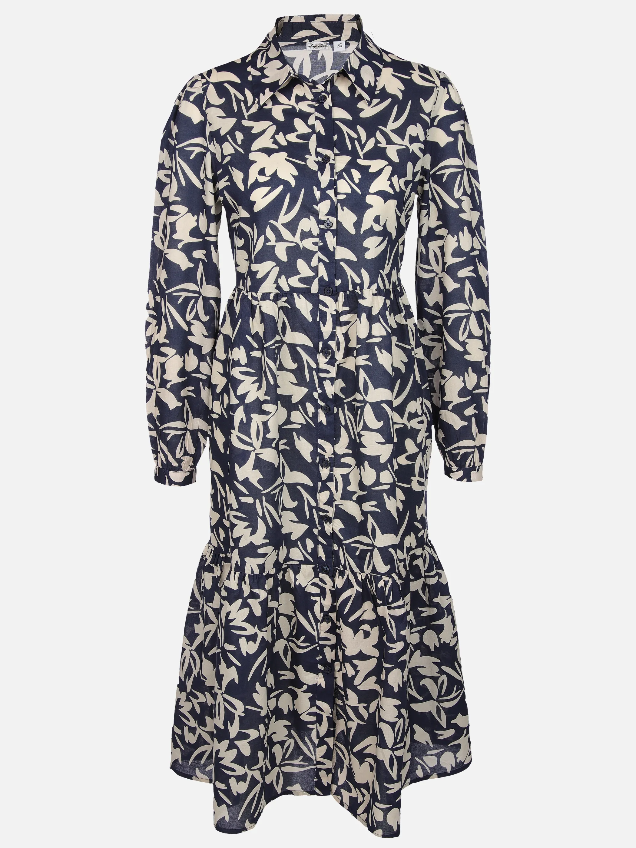 Lisa Tossa Da-Kleid m. Print Marine 905168 NAVY/OFFW 1