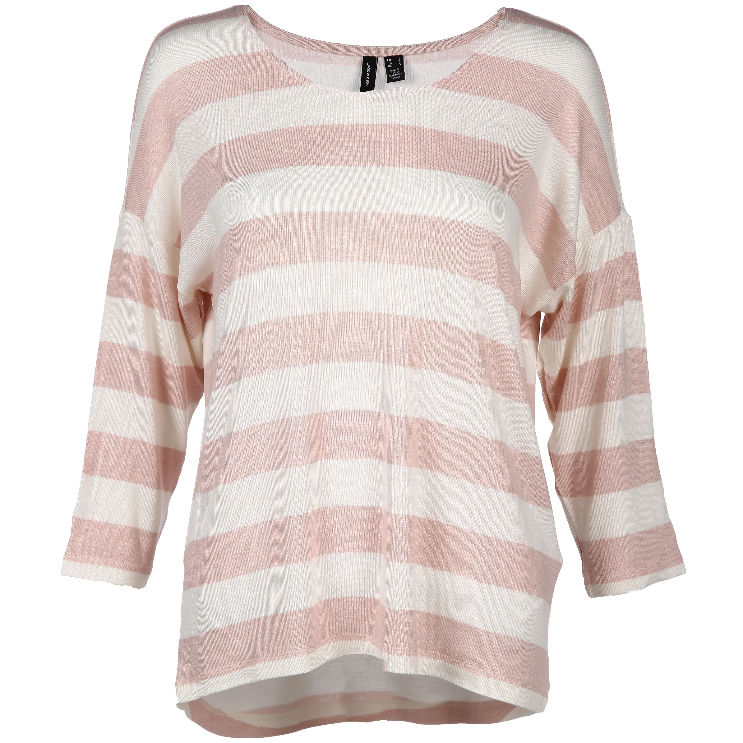 Vero Moda 10214710 VMWIDE STRIPE 3/4 BLO Rosa 821156 221972001 1 Vero Moda 10214710 VMWIDE STRIPE 3/4 BLO Rosa 821156 221972001 1
