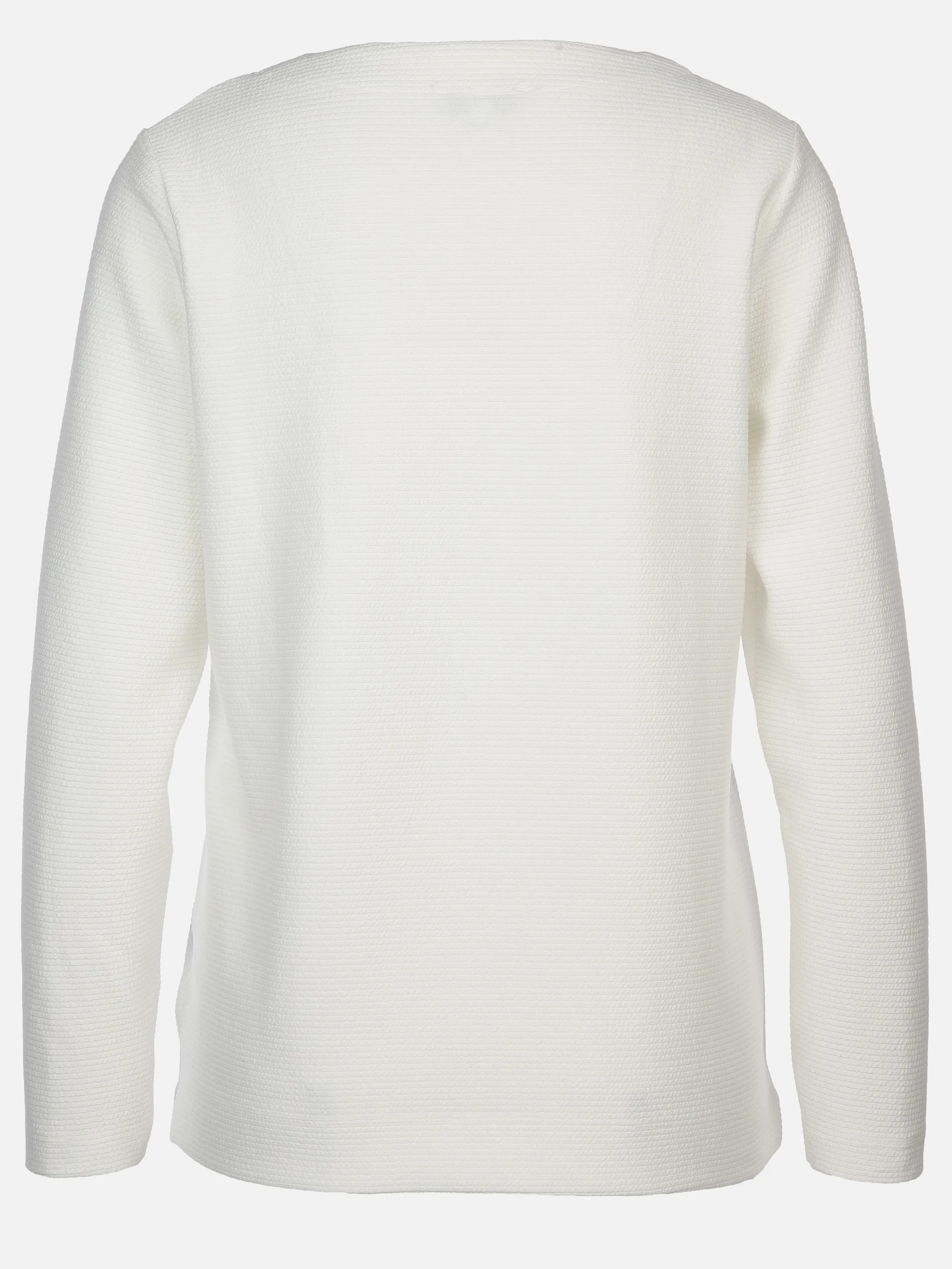 Lisa Tossa Da-Jacquard-Sweatshirt Rundhal Weiß 849246 OFFWHITE 2 Lisa Tossa Da-Jacquard-Sweatshirt Rundhal Weiß 849246 OFFWHITE 2
