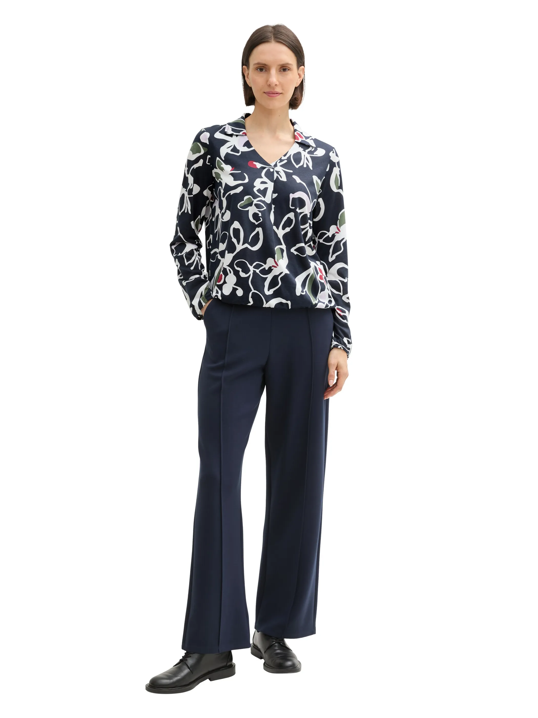 Tom Tailor 1044142 T-shirt blouse allover Bunt 903058 36554 4 Tom Tailor 1044142 T-shirt blouse allover Bunt 903058 36554 4