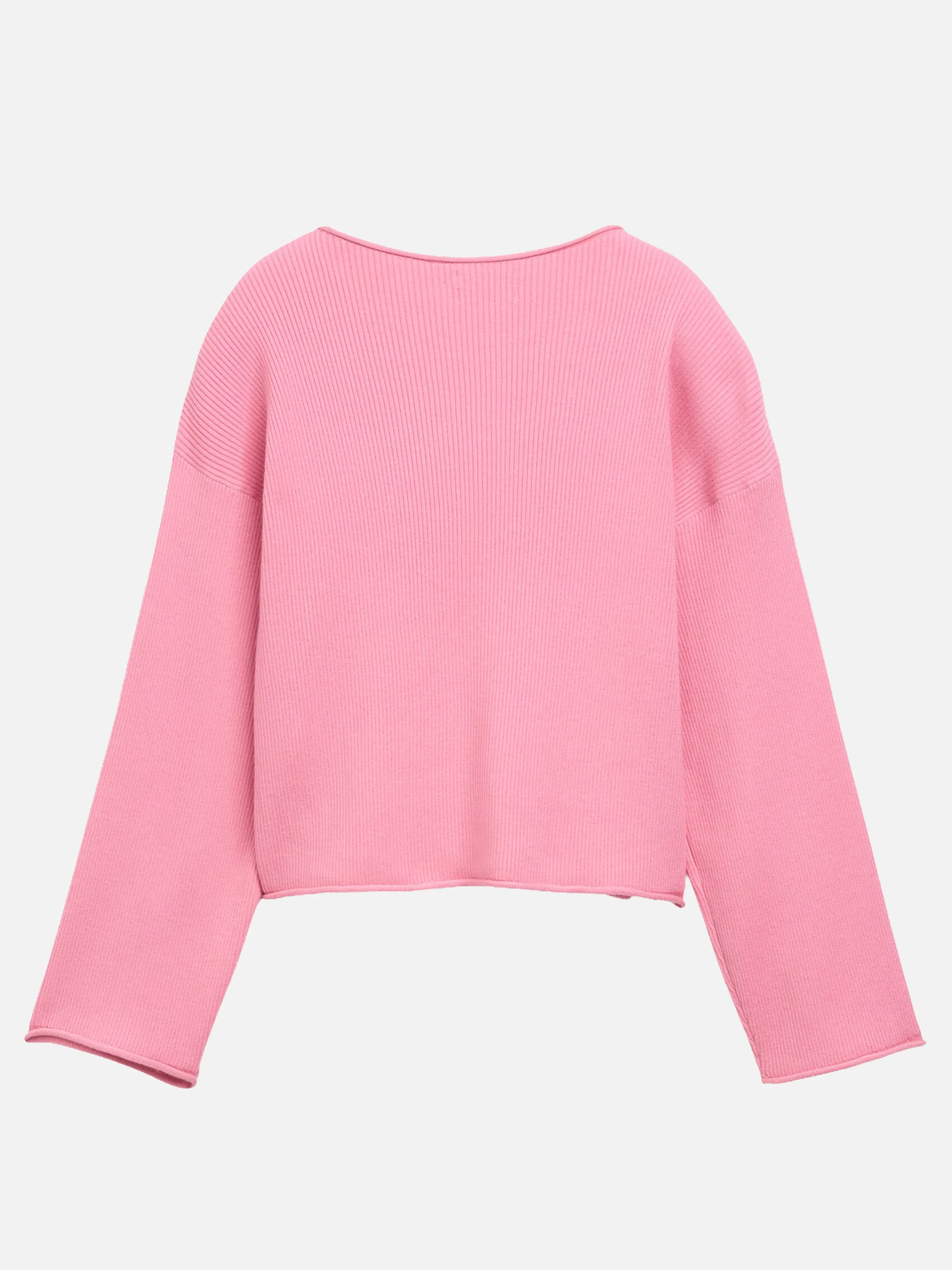 Tom Tailor 1052840 cropped knit pullover Rosa 934471 14162 2