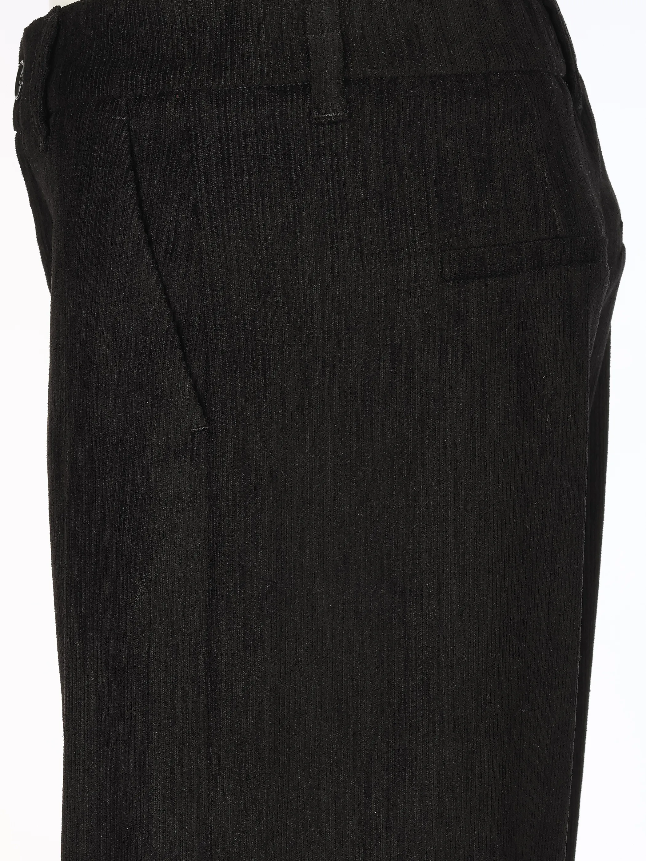 Lisa Tossa Da. Cordhose m. Komfortbund Schwarz 930706 SCHWARZ 4