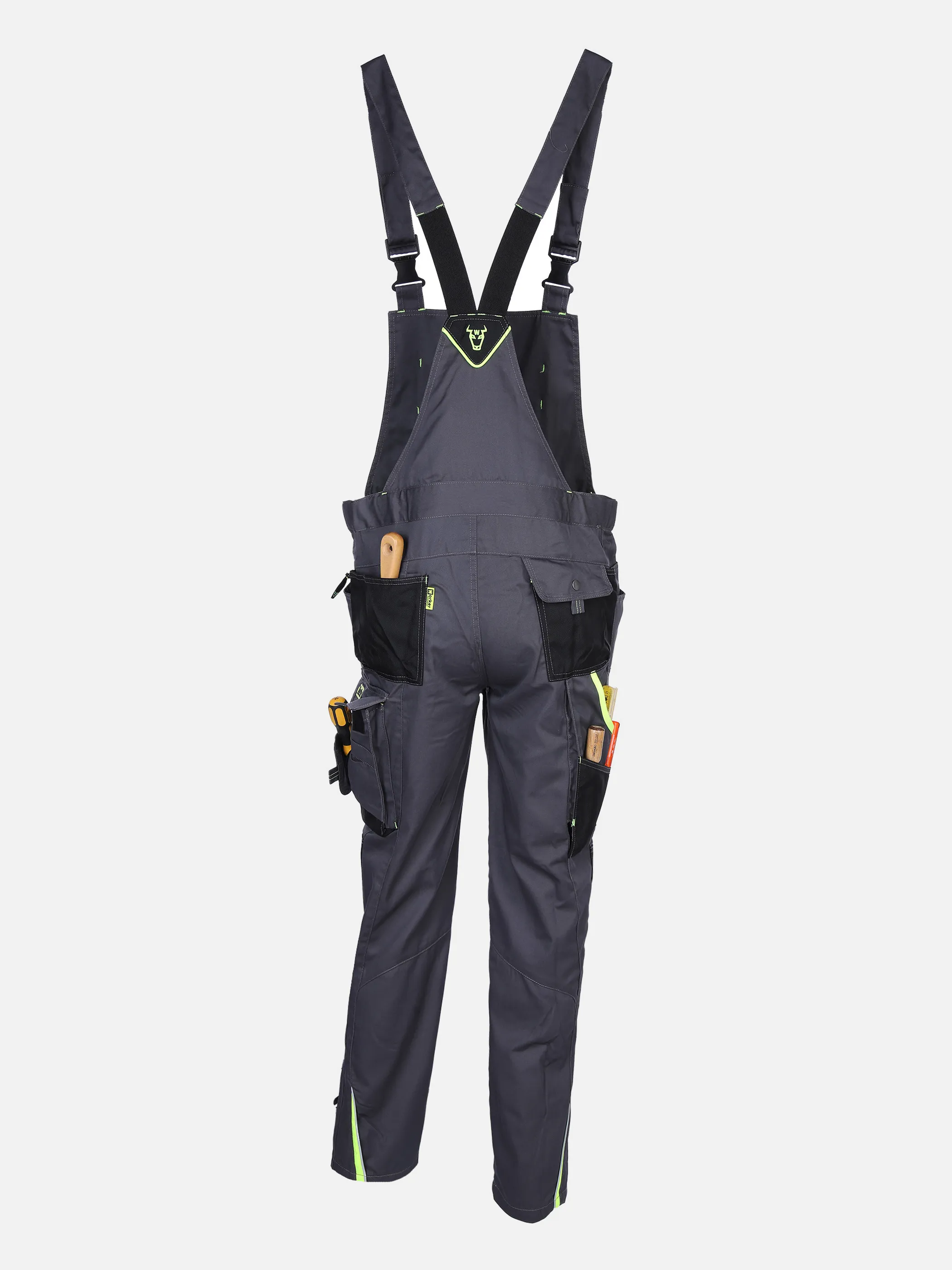 Worker He. Berufslatzhose Neon Grau 830234 GREY/YELLO 2 Worker He. Berufslatzhose Neon Grau 830234 GREY/YELLO 2