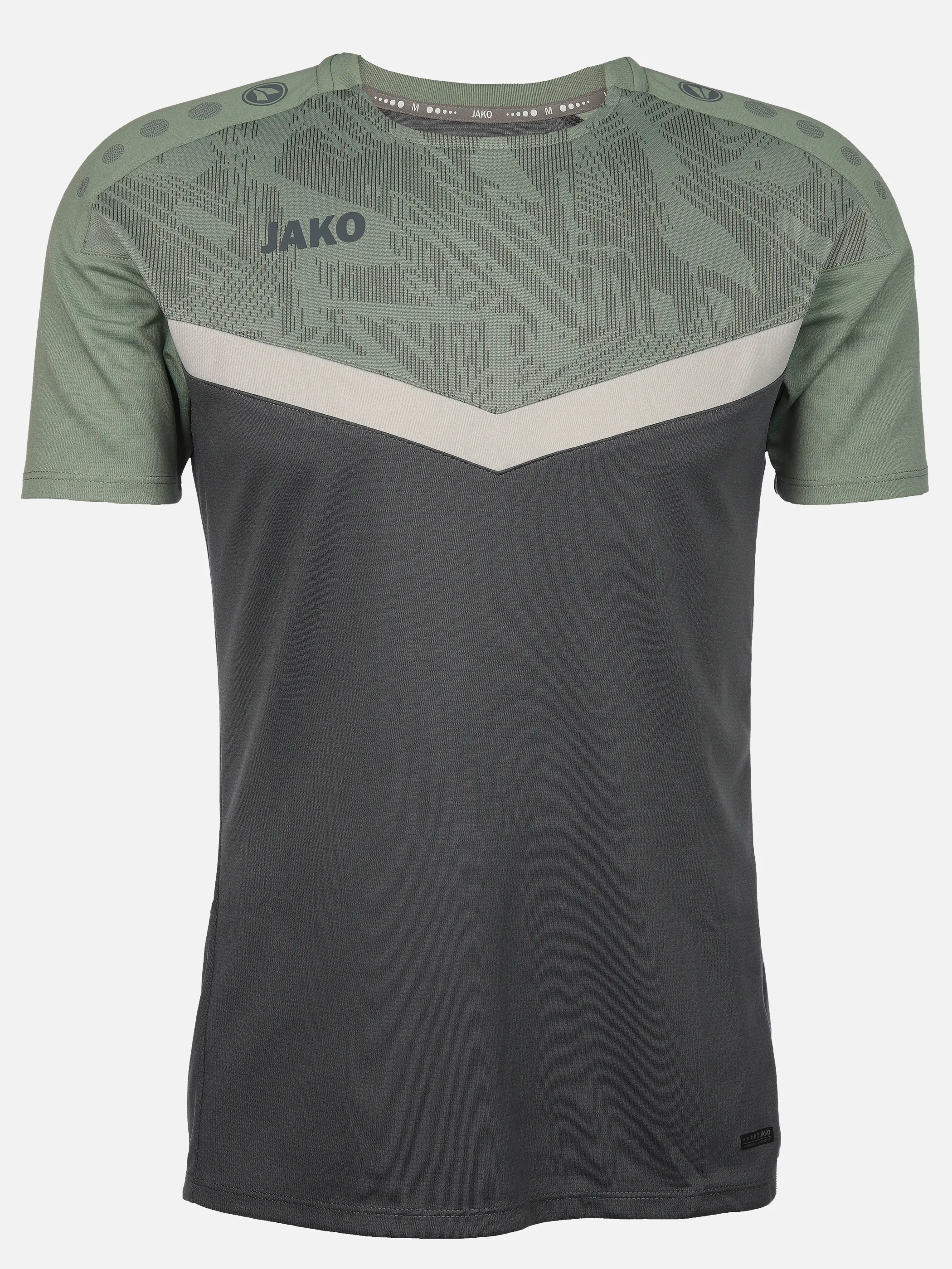 JAKO 6124 T-Shirt Iconic Grau 914244 852 1