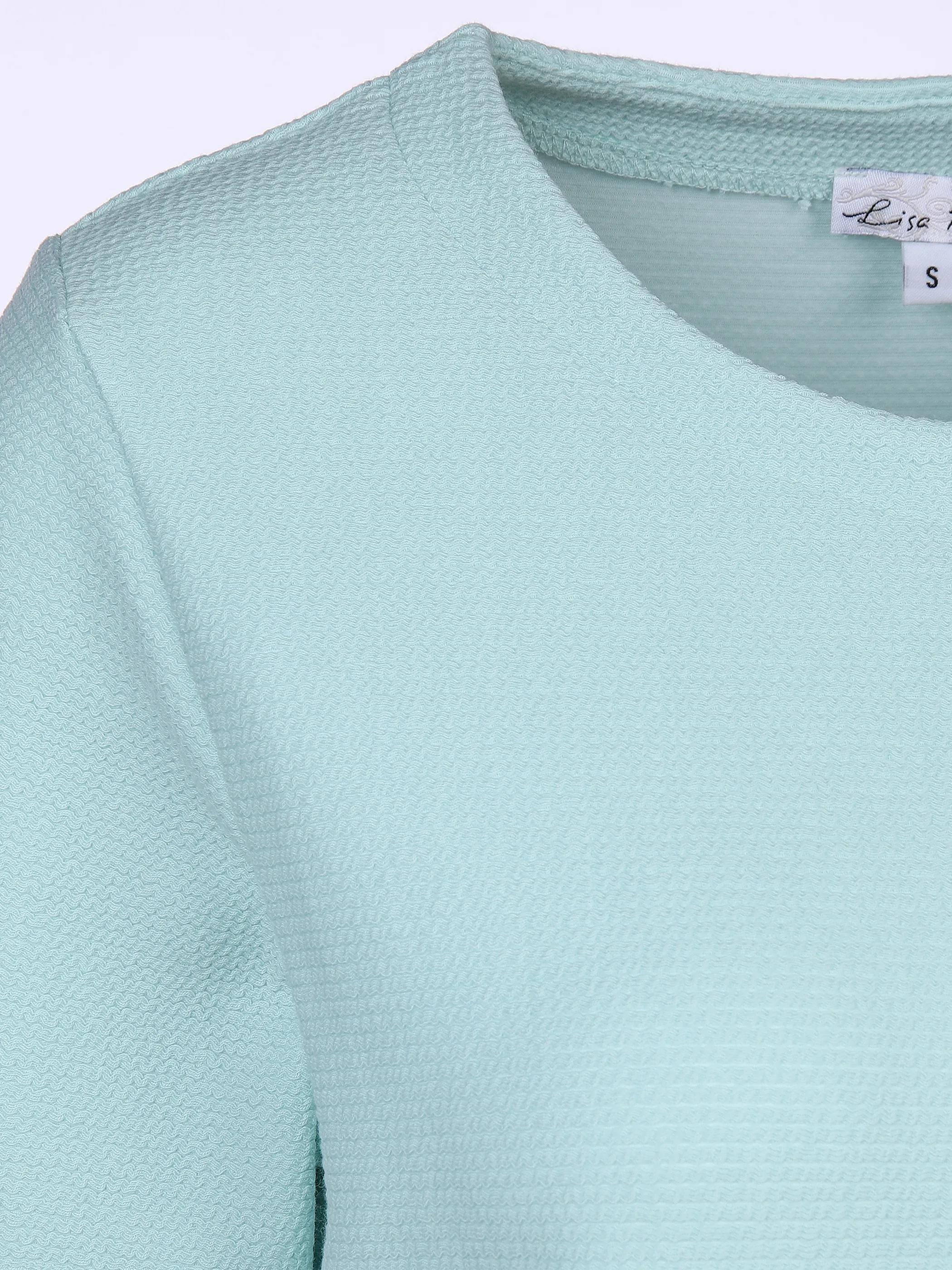 Lisa Tossa Da-Jacquard-Sweatshirt Rundhal Blau 861298 ICE 3 Lisa Tossa Da-Jacquard-Sweatshirt Rundhal Blau 861298 ICE 3