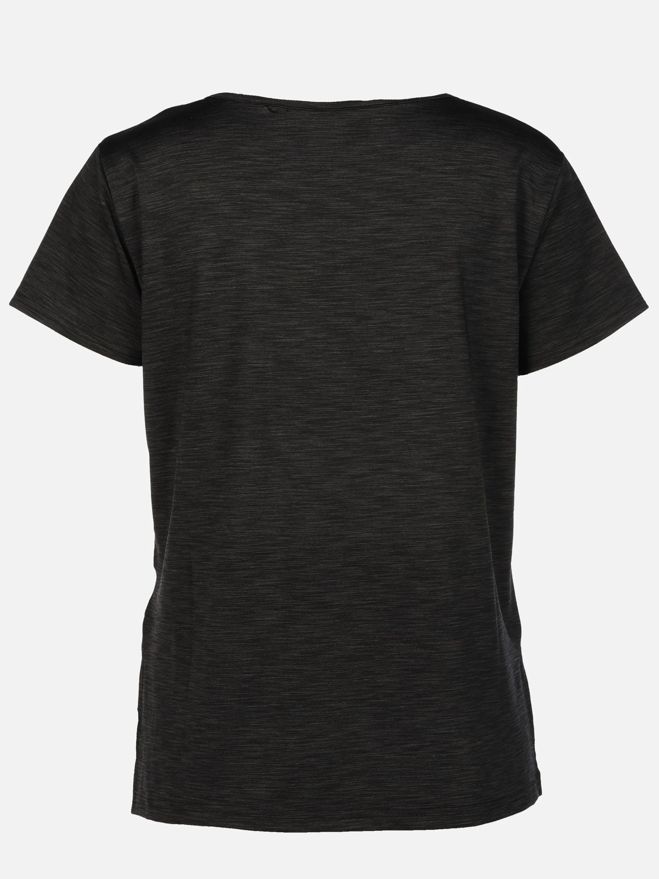 Grinario Sports Da-Sport T-Shirt, meliert Schwarz 921221 SCHWARZ 2