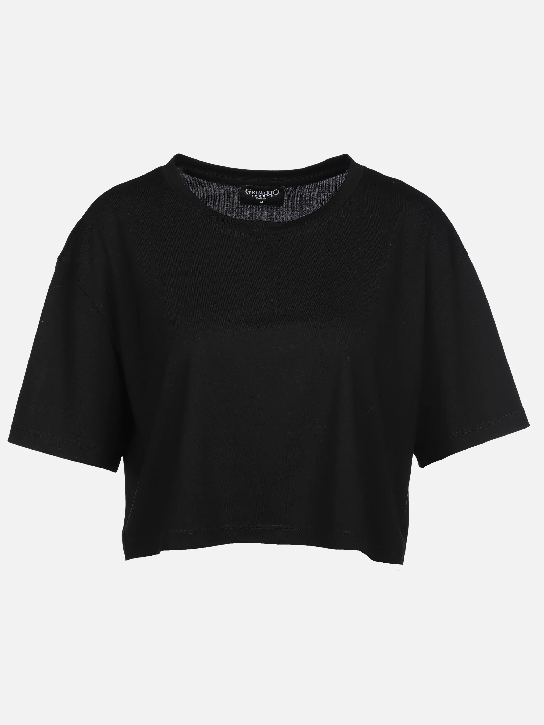 Grinario Sports Da-TShirt oversized, cropped Schwarz 905950 BLACK 1