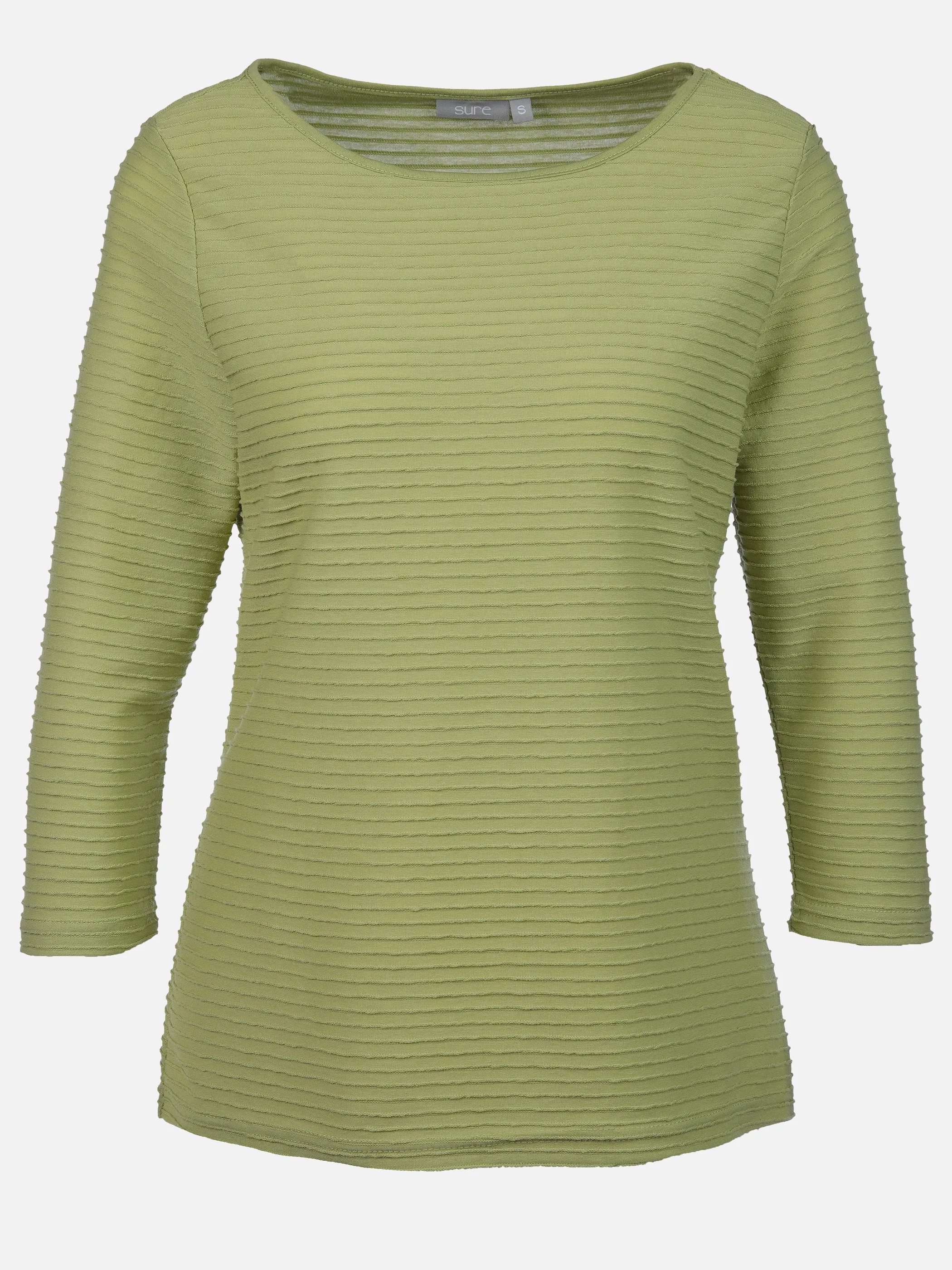 Sure Da-Struktur-Shirt 3/4 Arm Grün 889292 PEAR 1 Sure Da-Struktur-Shirt 3/4 Arm Grün 889292 PEAR 1