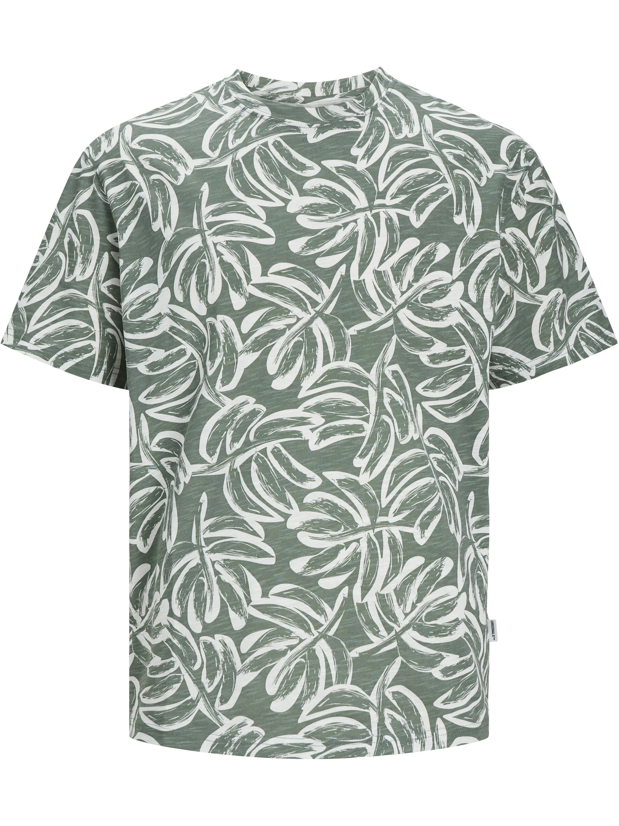 Jack&Jones Junior 12253974 JORLAFAYETTE AOP TEE Grün 892300 176342 1