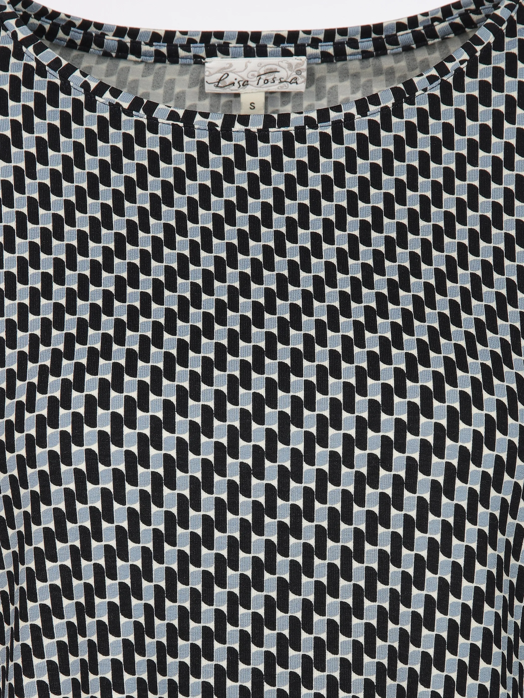 Lisa Tossa Da-Print-Shirt Blau 914714 BLUE 3