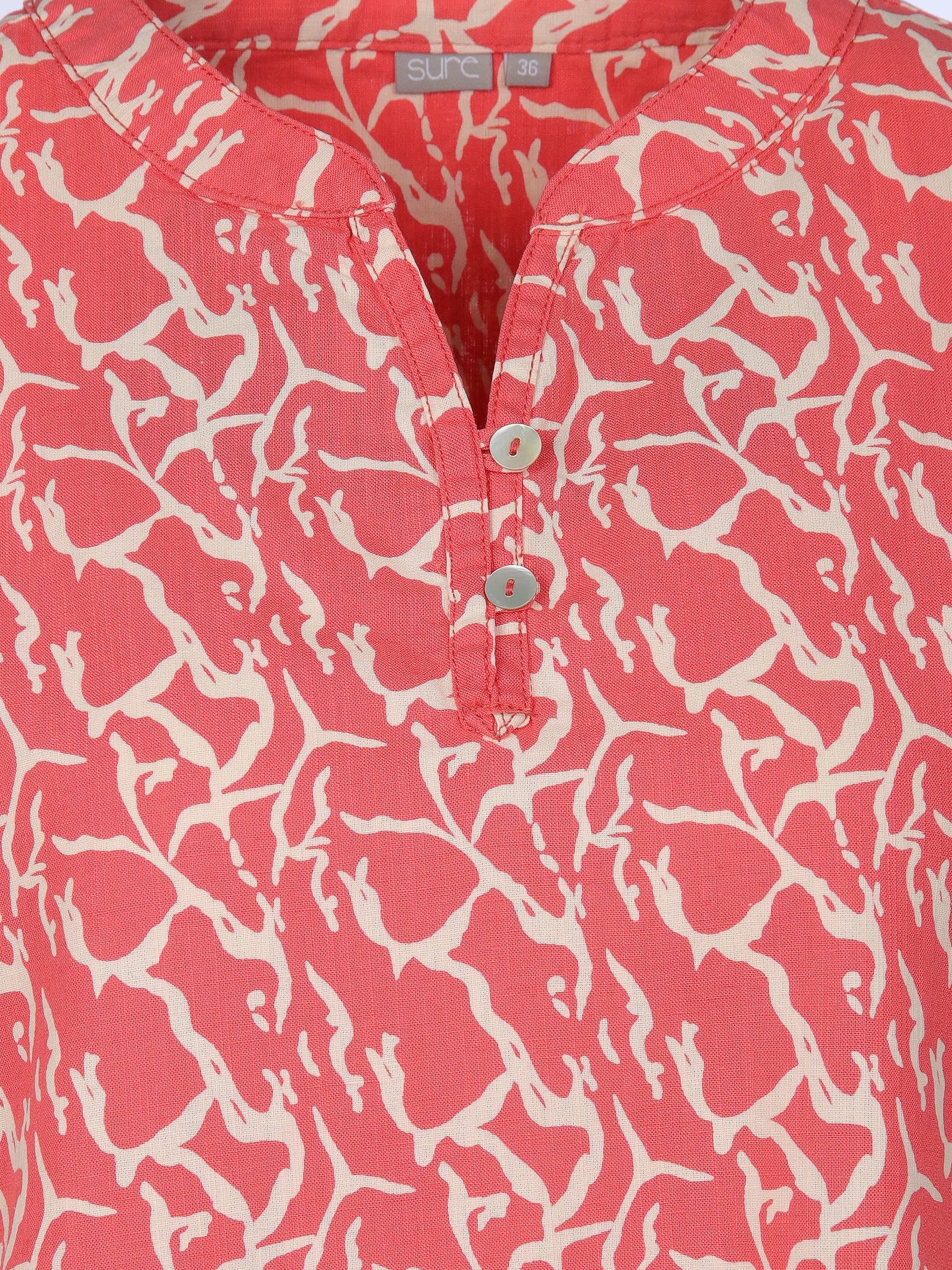 Sure Da-Kleid m. Print Orange 905694 KORALLE 3 Sure Da-Kleid m. Print Orange 905694 KORALLE 3