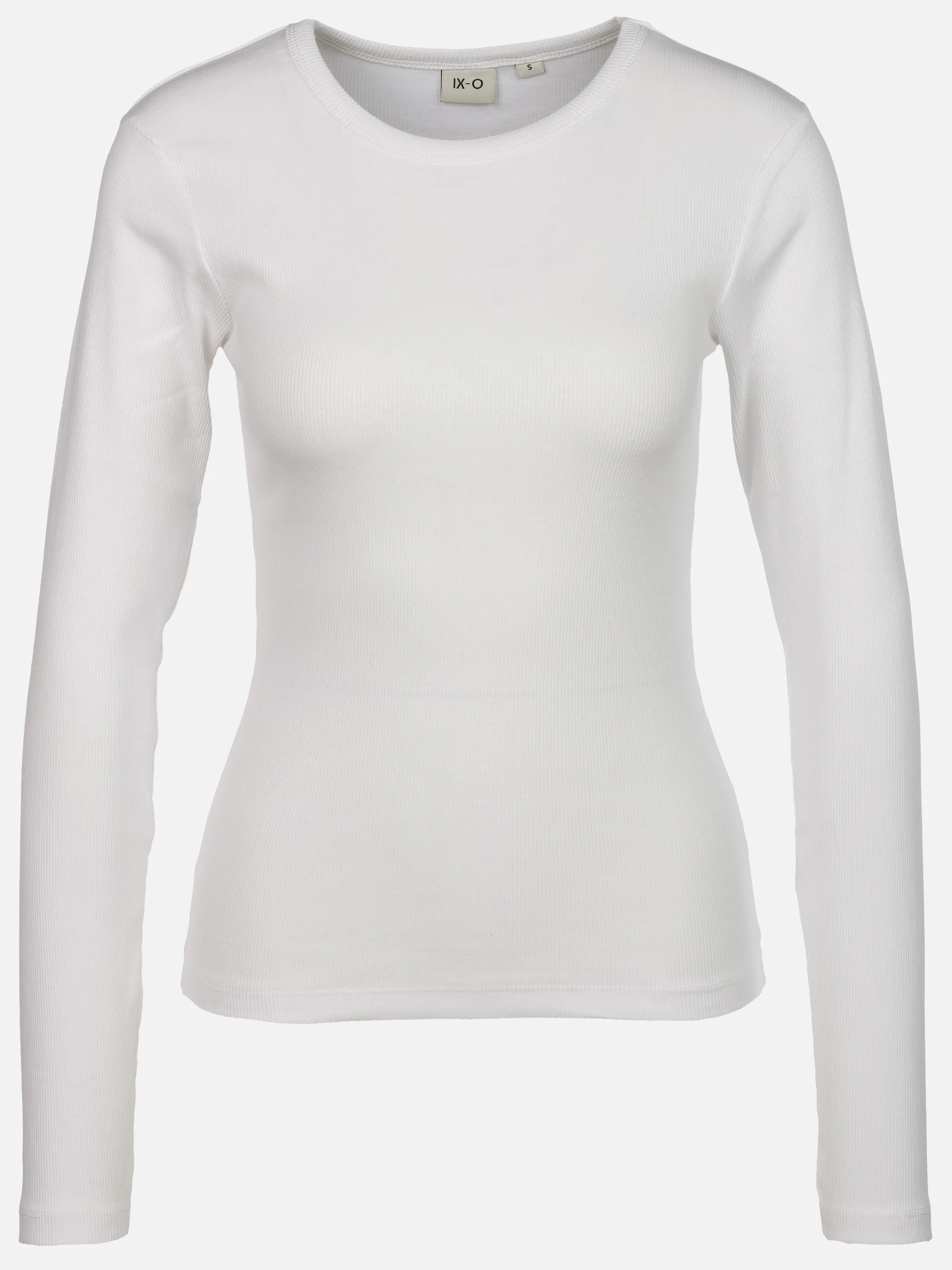 IX-O YF Da-T-Shirt, longsleeve Weiß 930460 WHITE 1