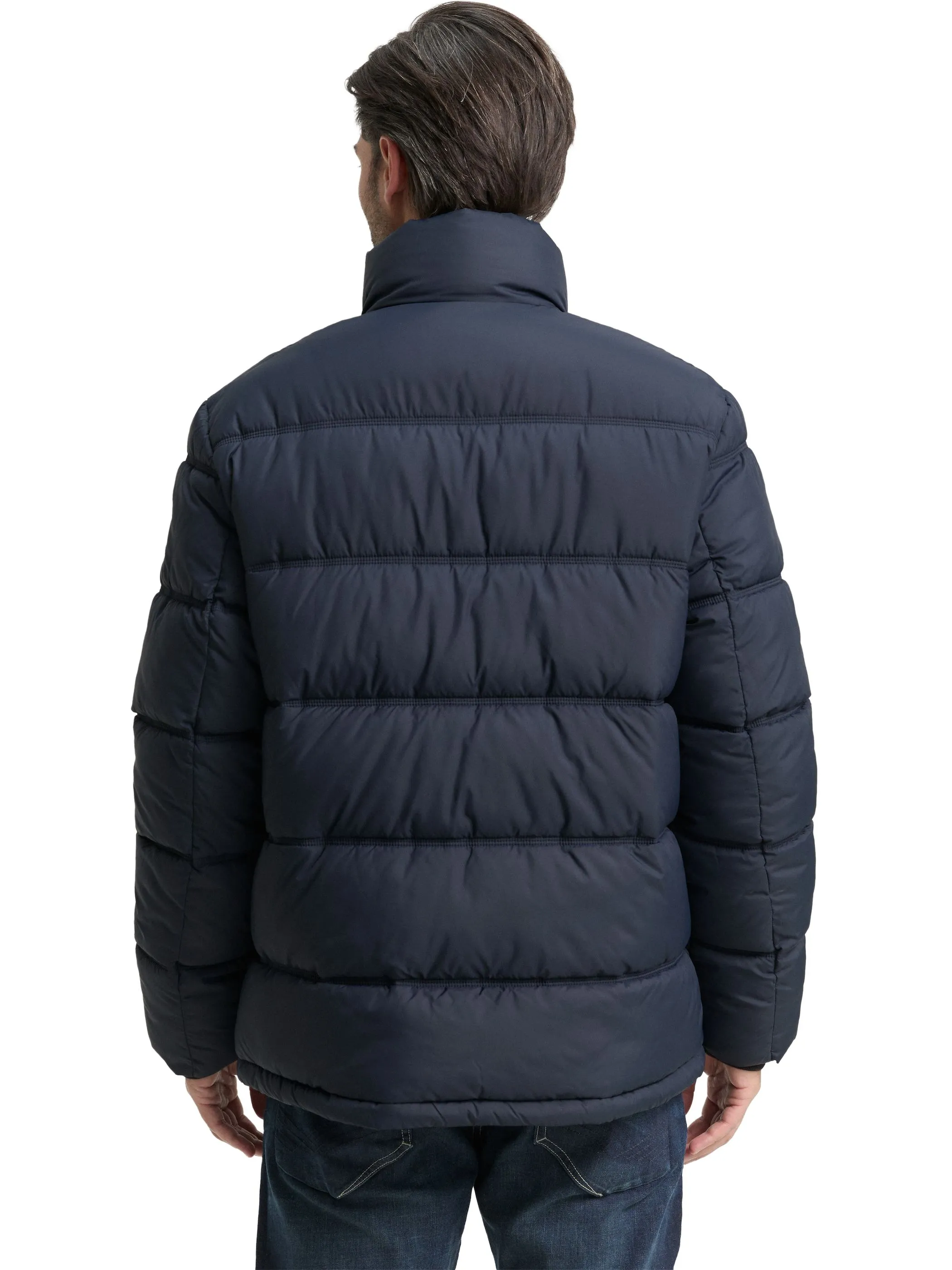 Tom Tailor 1046974 sporty puffer Blau 914677 10668 2