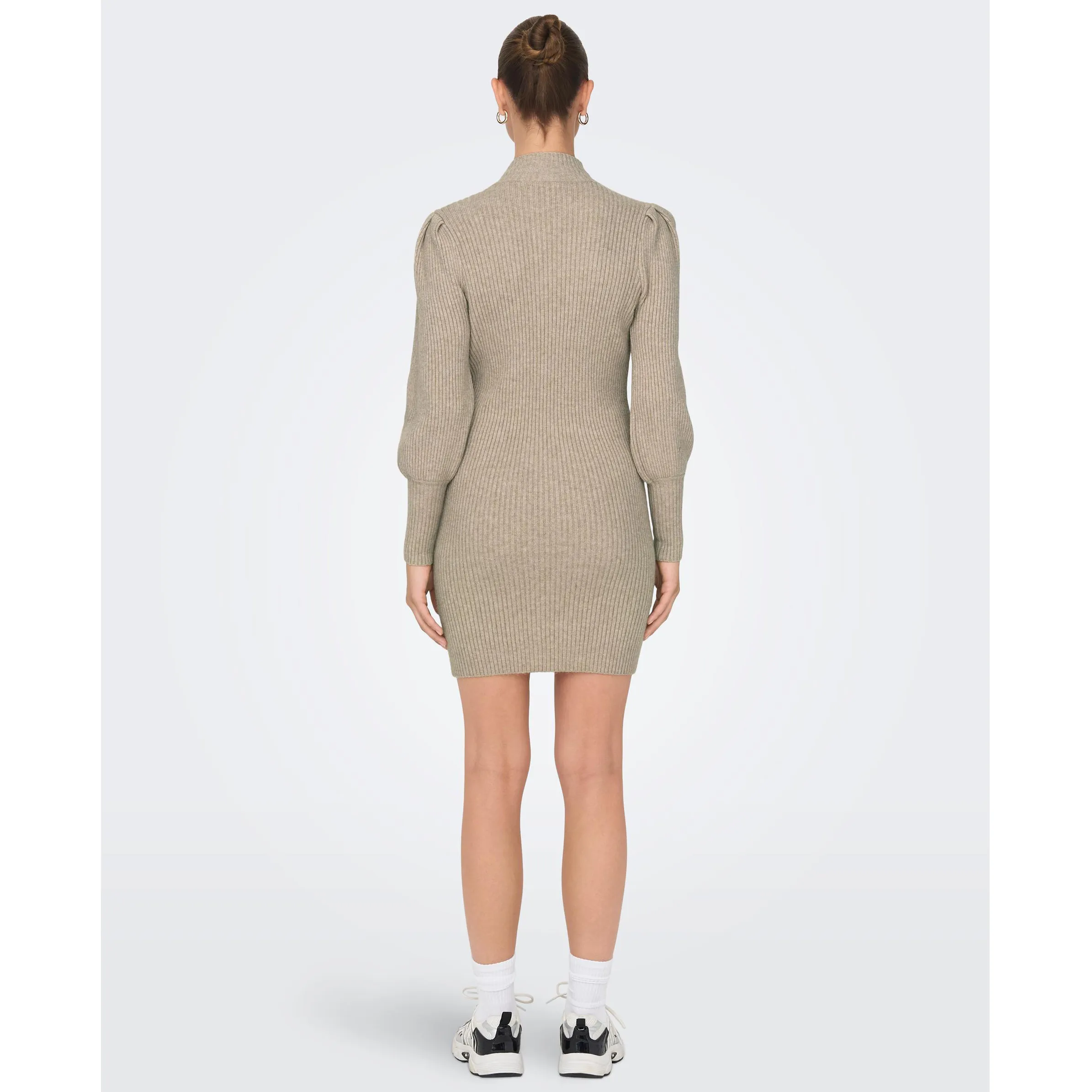 Only 15232502 ONLKATIA L/S DRESS KN Braun 866327 278275001 4