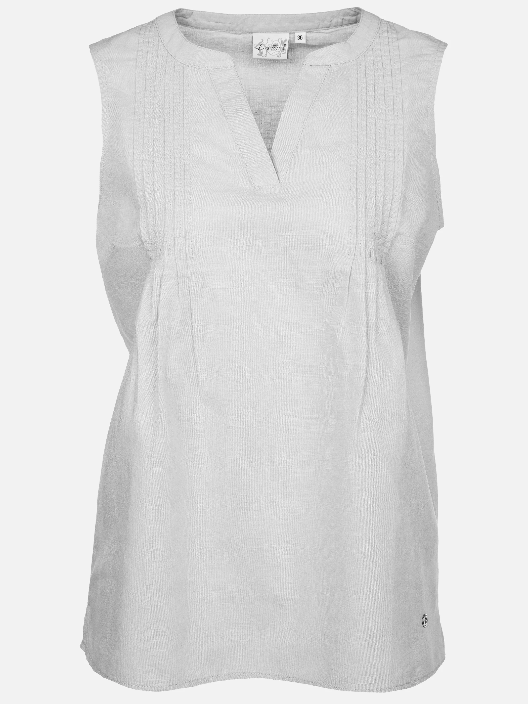 AWG Mode - Damen Leinentop mit Biesen | noSize