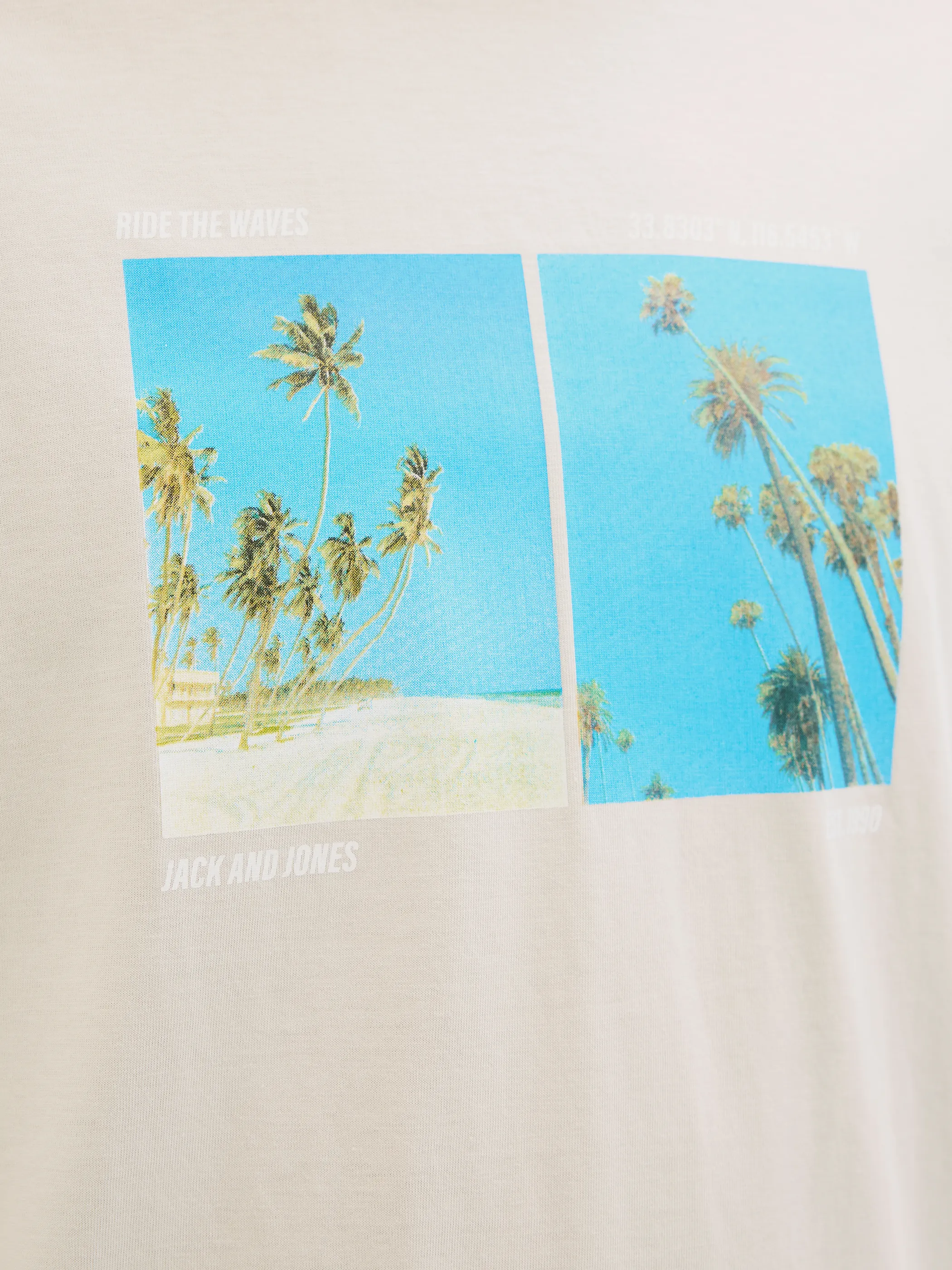 Jack Jones 12269429 JJPORTO TEE SS CREW N Braun 904467 176631 4