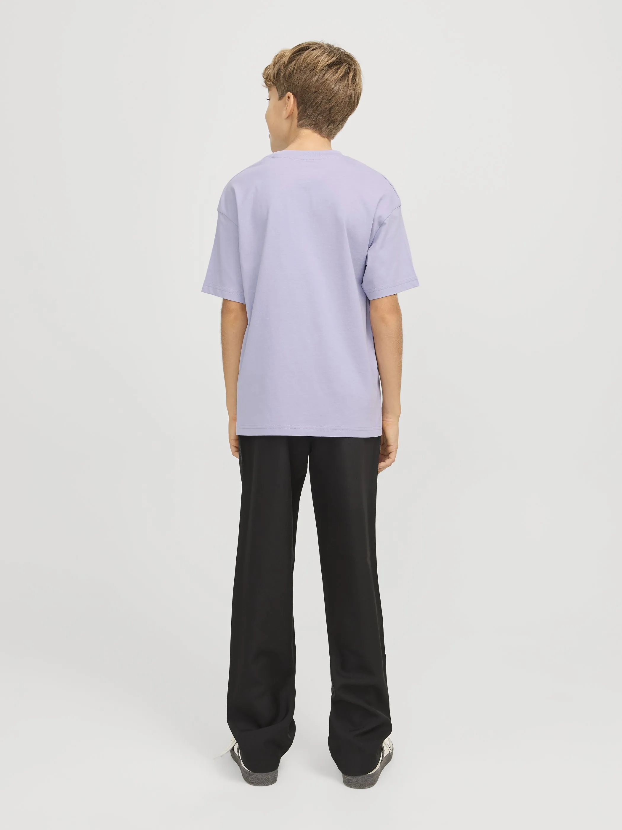 Jack&Jones Junior 12237435 JJESTAR JJ TEE SS NOO Lila 879589 177004 3