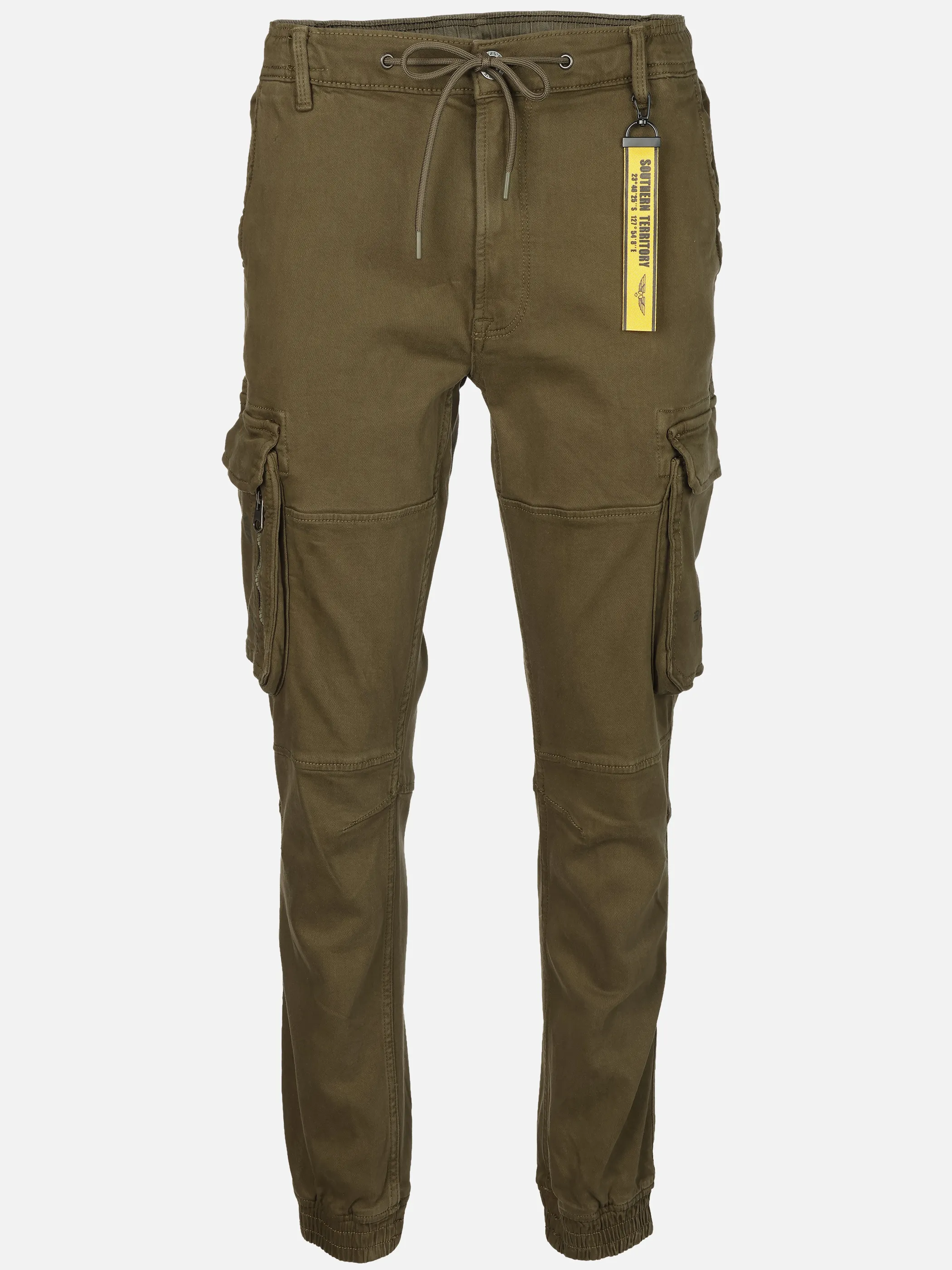 Southern Territory He. Jogg-Cargohose Schlupfbund Oliv 932403 OLIVE 1