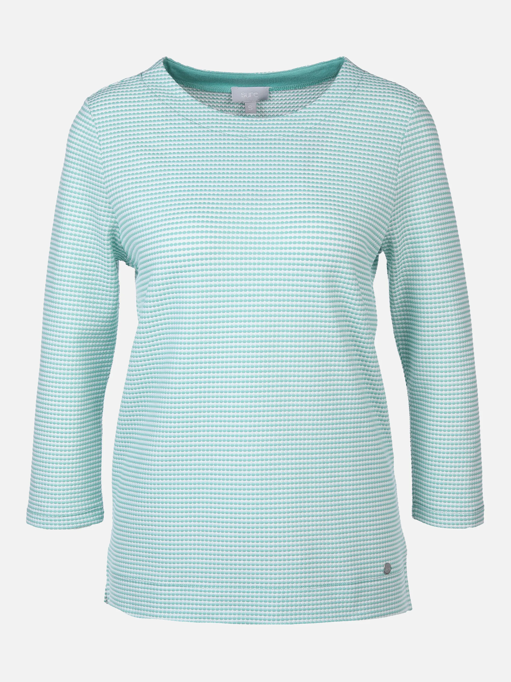 Sure Da-Struktur-Sweatshirt 3/4 Arm Weiß 864399 OFFW./LAGO 1 Sure Da-Struktur-Sweatshirt 3/4 Arm Weiß 864399 OFFW./LAGO 1