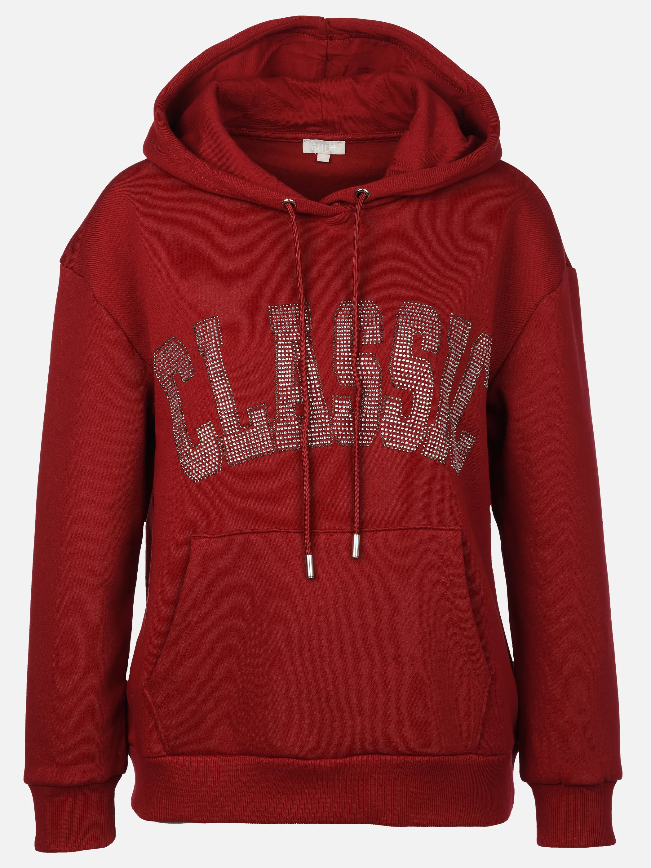 Sure Da-Sweatshirt m. Kapuze Rot 908542 BIKING RED 1