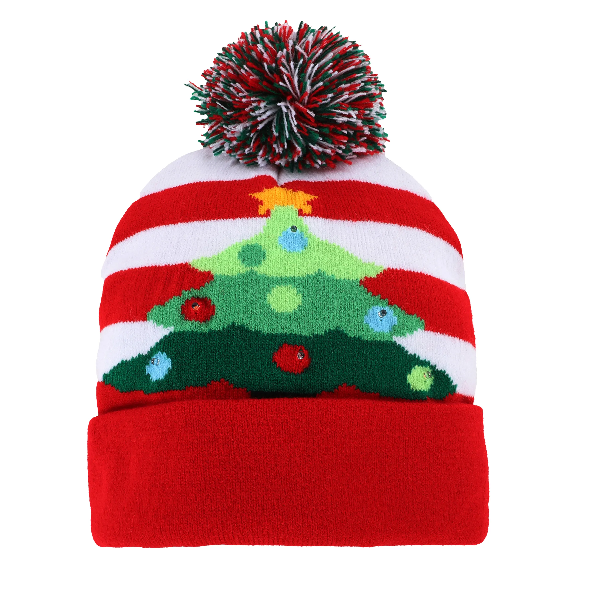 Stop + Go JU Mütze TANNENBAUM rot gem. mit Bommel Rot 881519 ROT 1 Stop + Go JU Mütze TANNENBAUM rot gem. mit Bommel Rot 881519 ROT 1