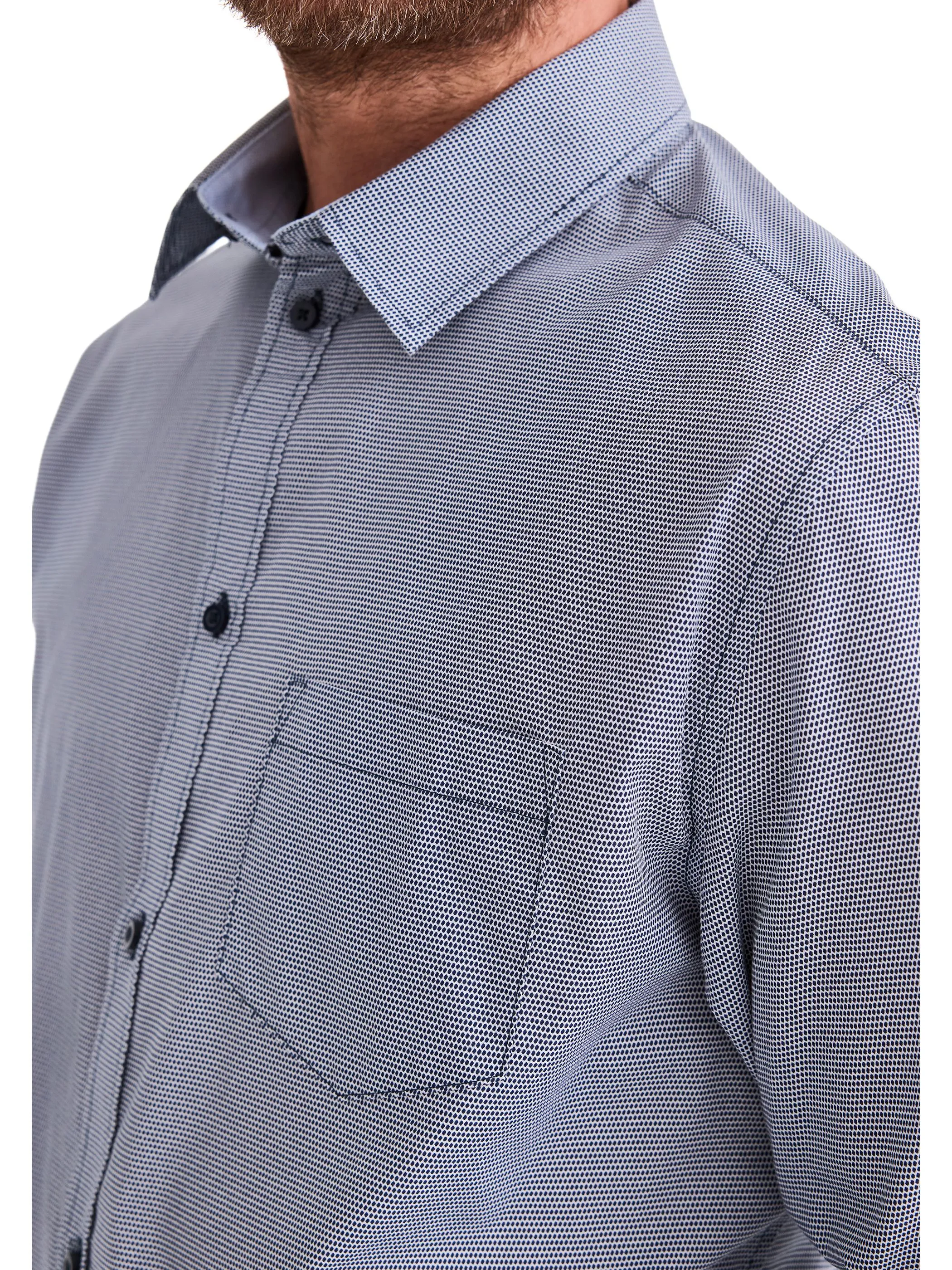 Stooker HAKA 73150060009923 He. Bluse/Hemd, Blau 913927 9923 3