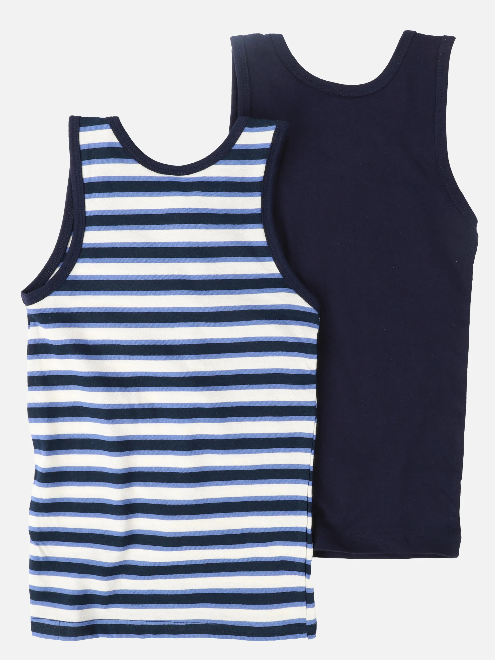 One Way KJ Unterhemd 2er Pack Blau 931904 NAVY 2
