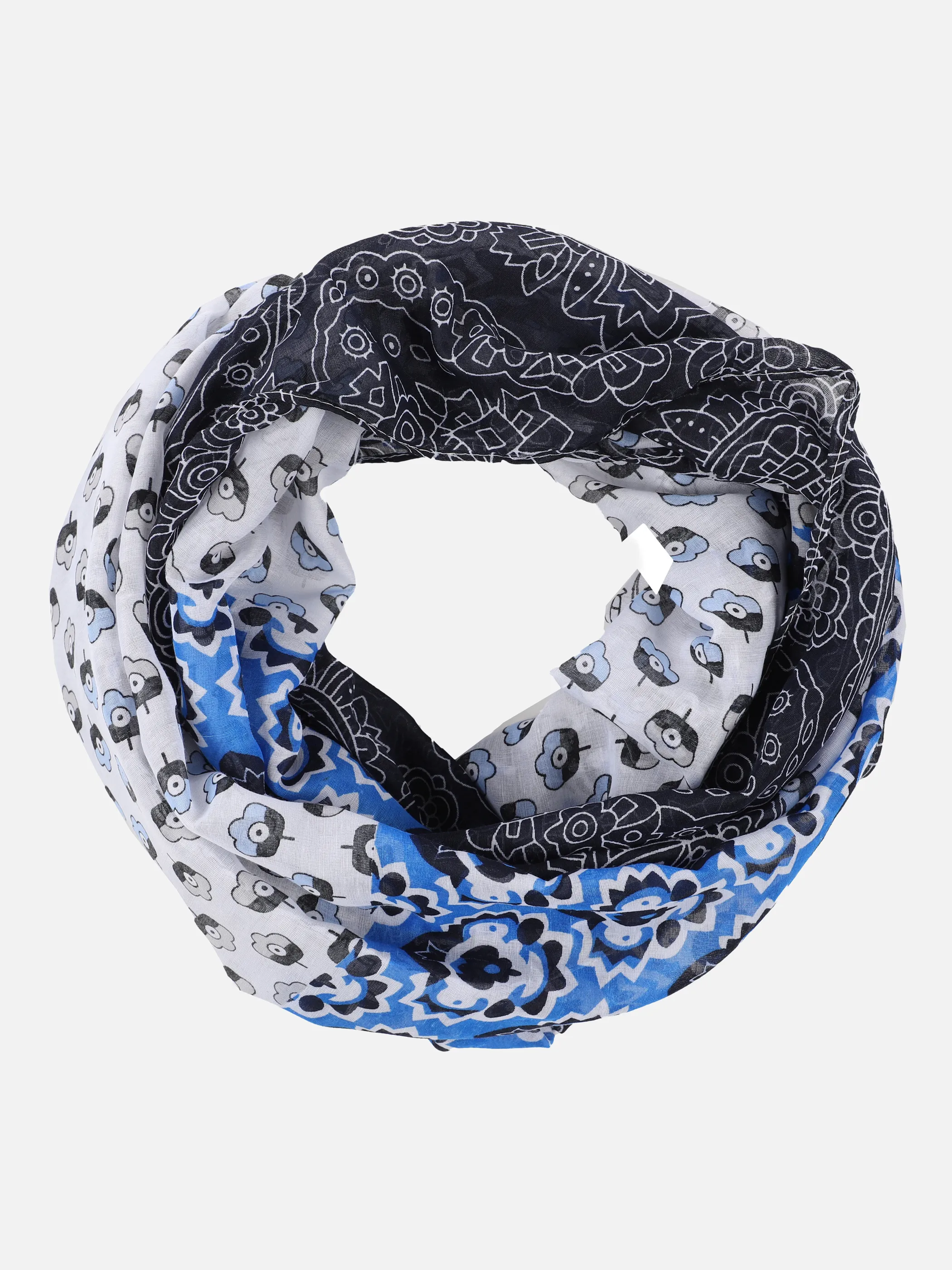 Sure Da-Schlauchschal m.Alloverprint Blau 875507 SEEBLAU 1