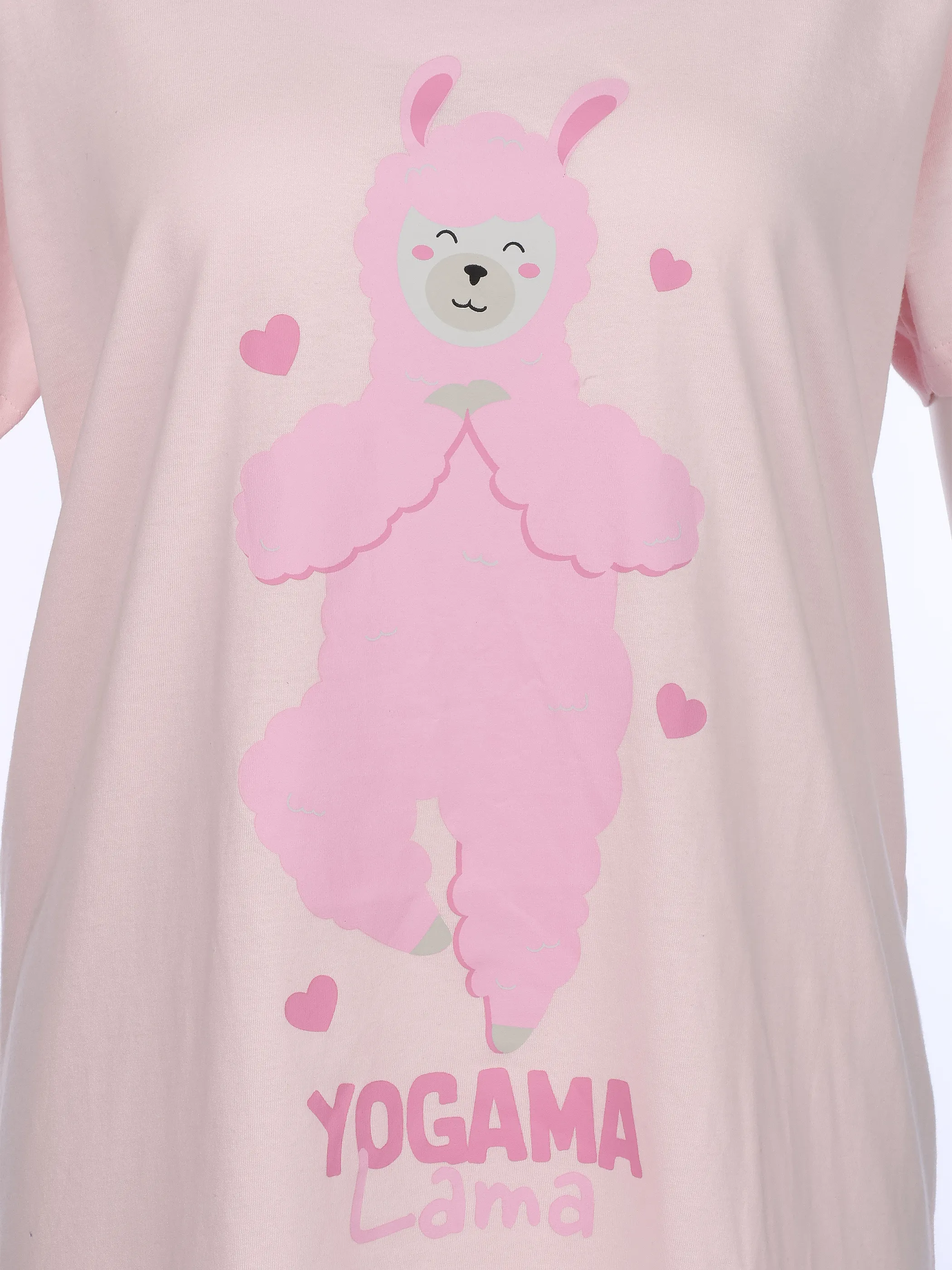 Yogama Da. Nachthemd 1/4 Arm Rosa 923766 ROSA 3