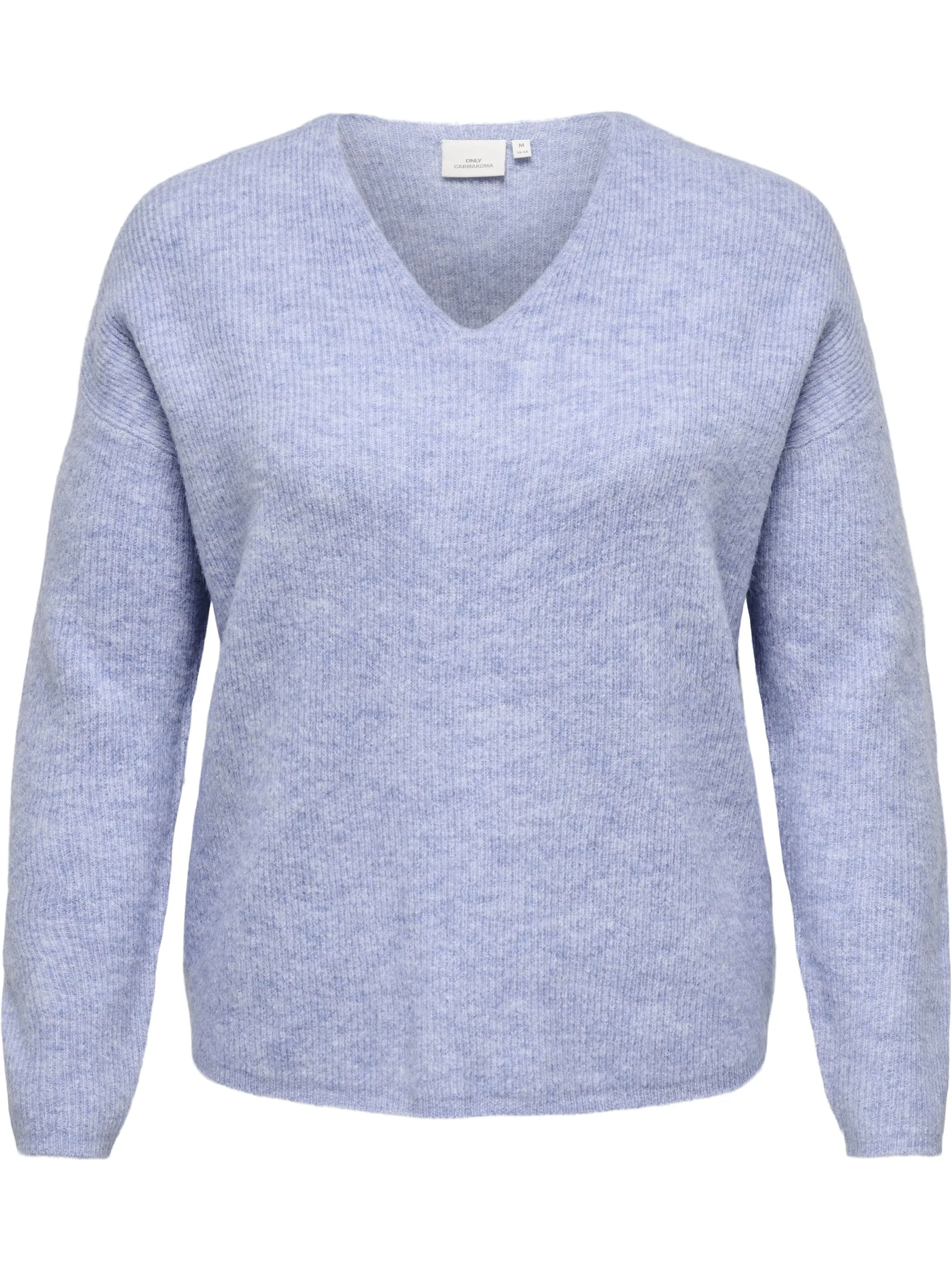 Only Carmakoma 15327166 CARCAMILLA V-NECK L/S Blau 896935 187278001 1