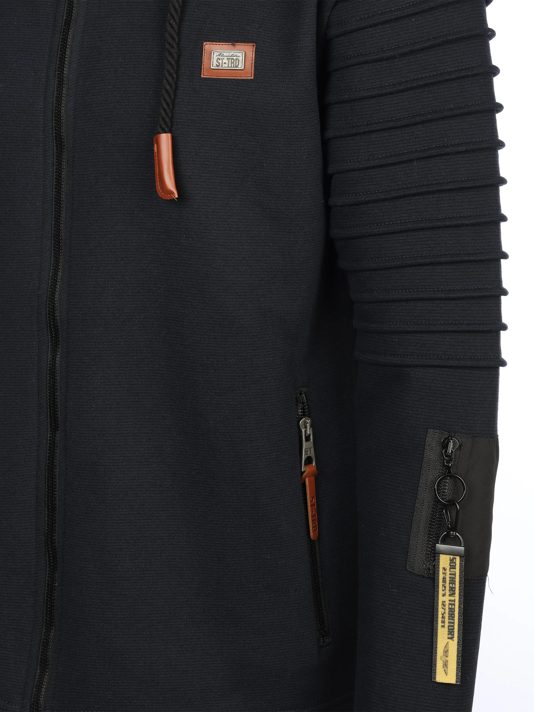 Southern Territory He. Bikersweatjacke grindle Blau 919492 NAVY MEL 4