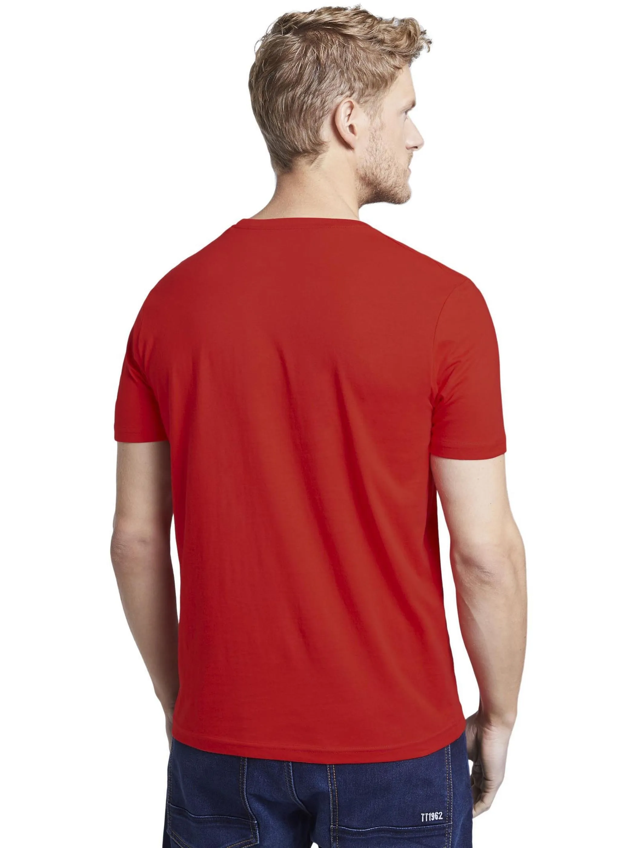 Tom Tailor 1008637 NOS logo tee "BASIC" Rot 807617 12880 4