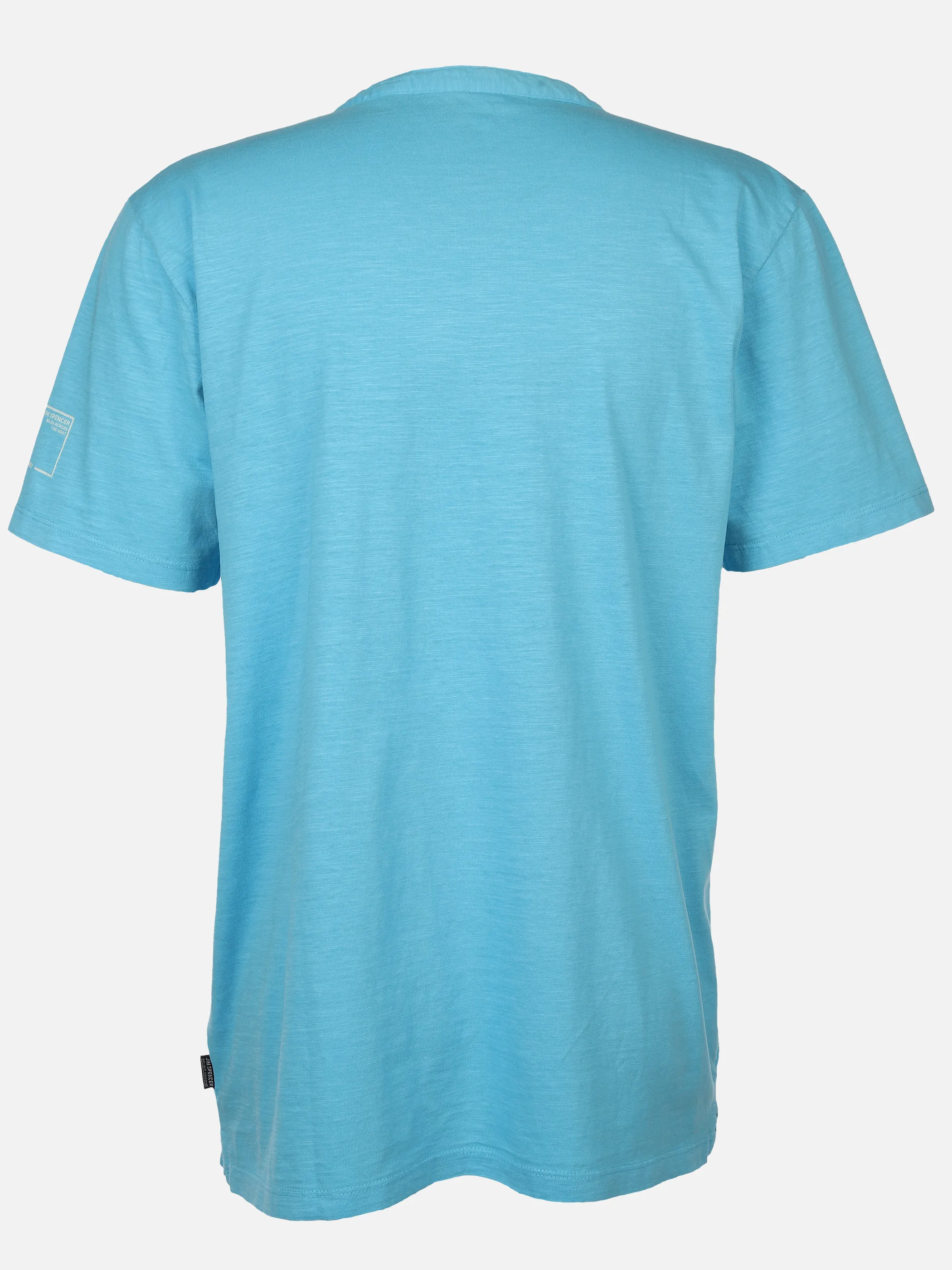 Jim Spencer He. Henleyshirt 1/2 Arm Stickerei Türkis 894397 AQUA 2