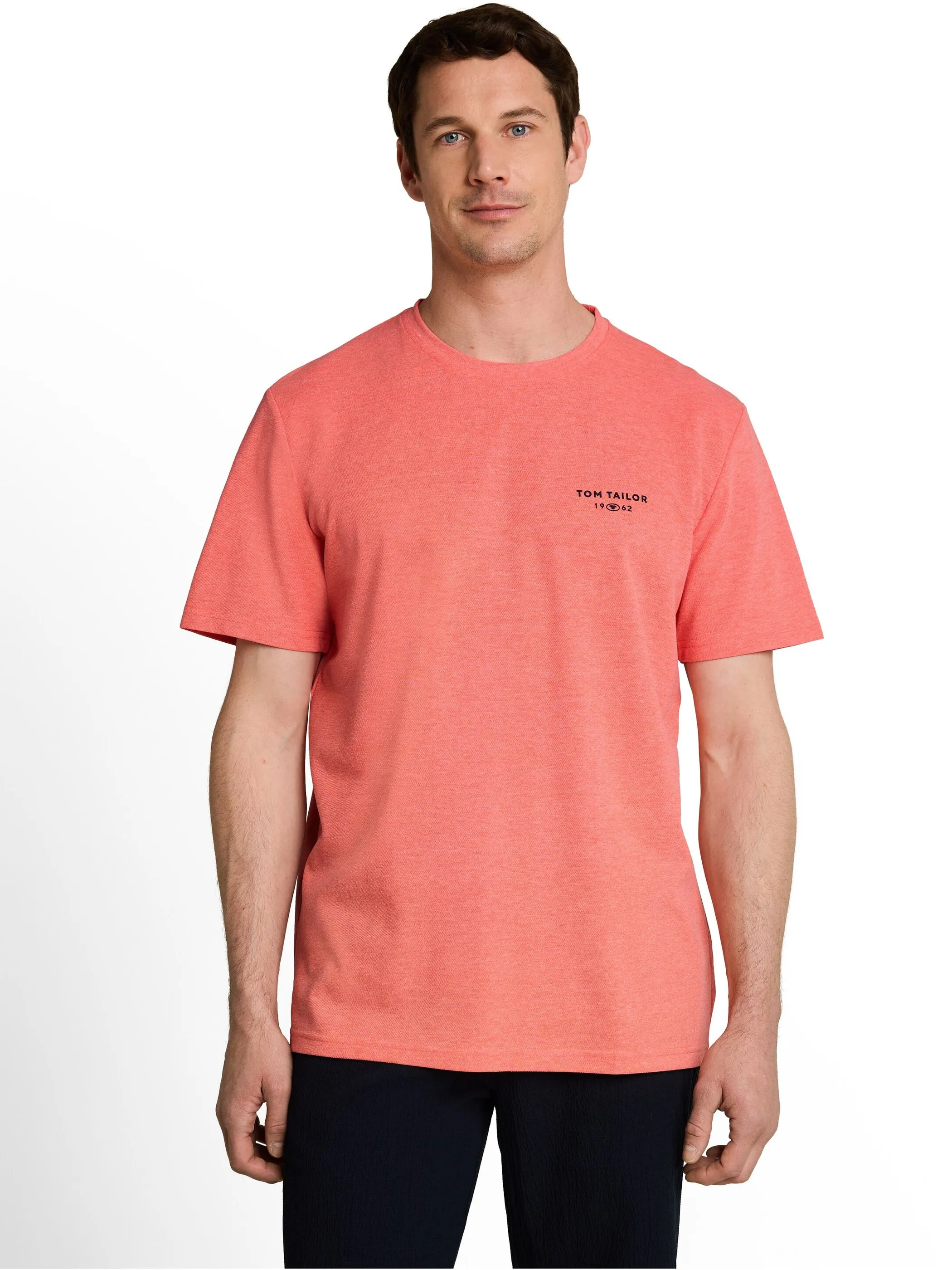 Tom Tailor 1052170 pique t-shirt Rot 926461 18787 1