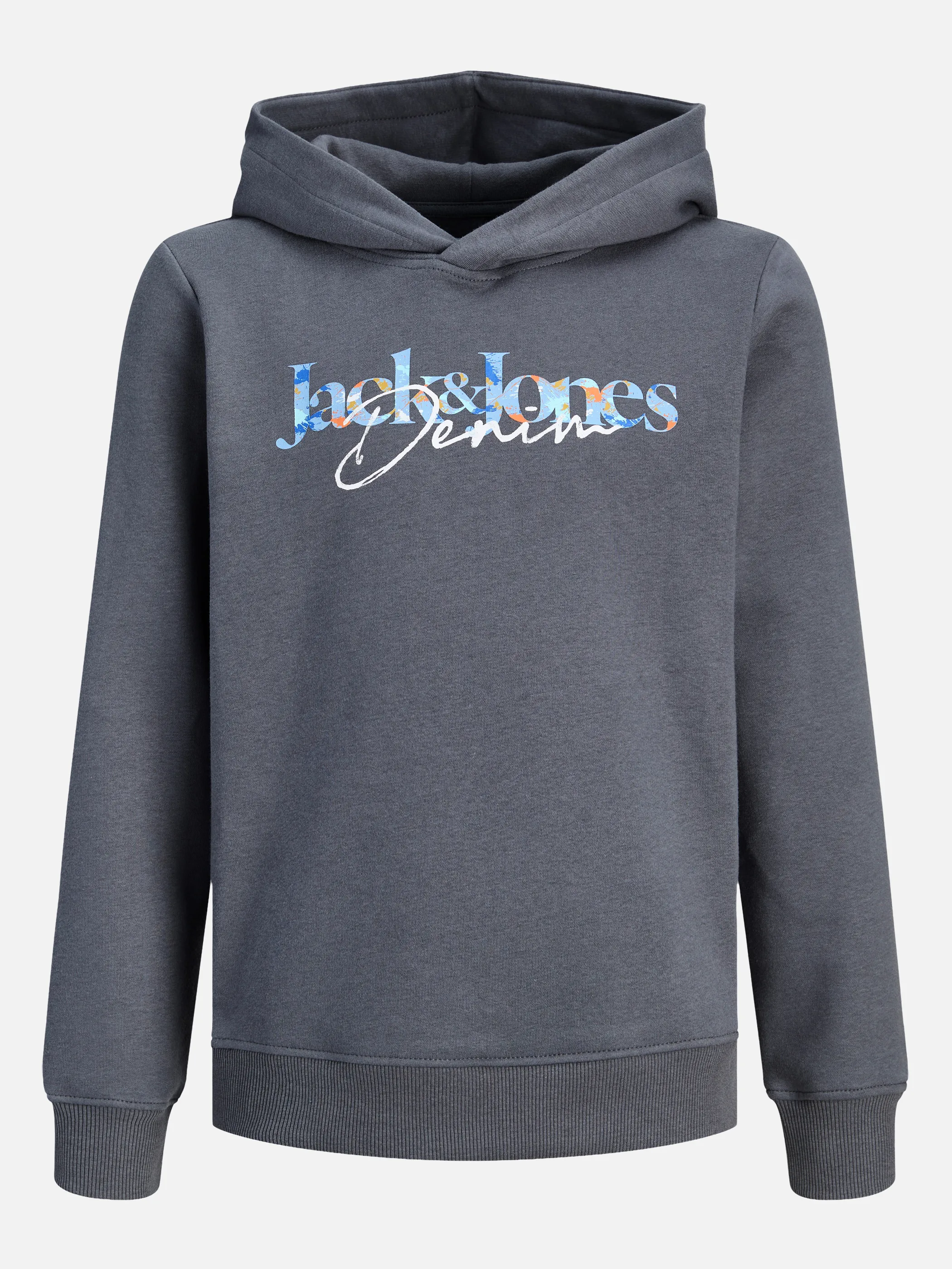 Jack&Jones Junior 12299710 JJTOM SWEAT HOOD SN JNR Grau 931433 176720 1