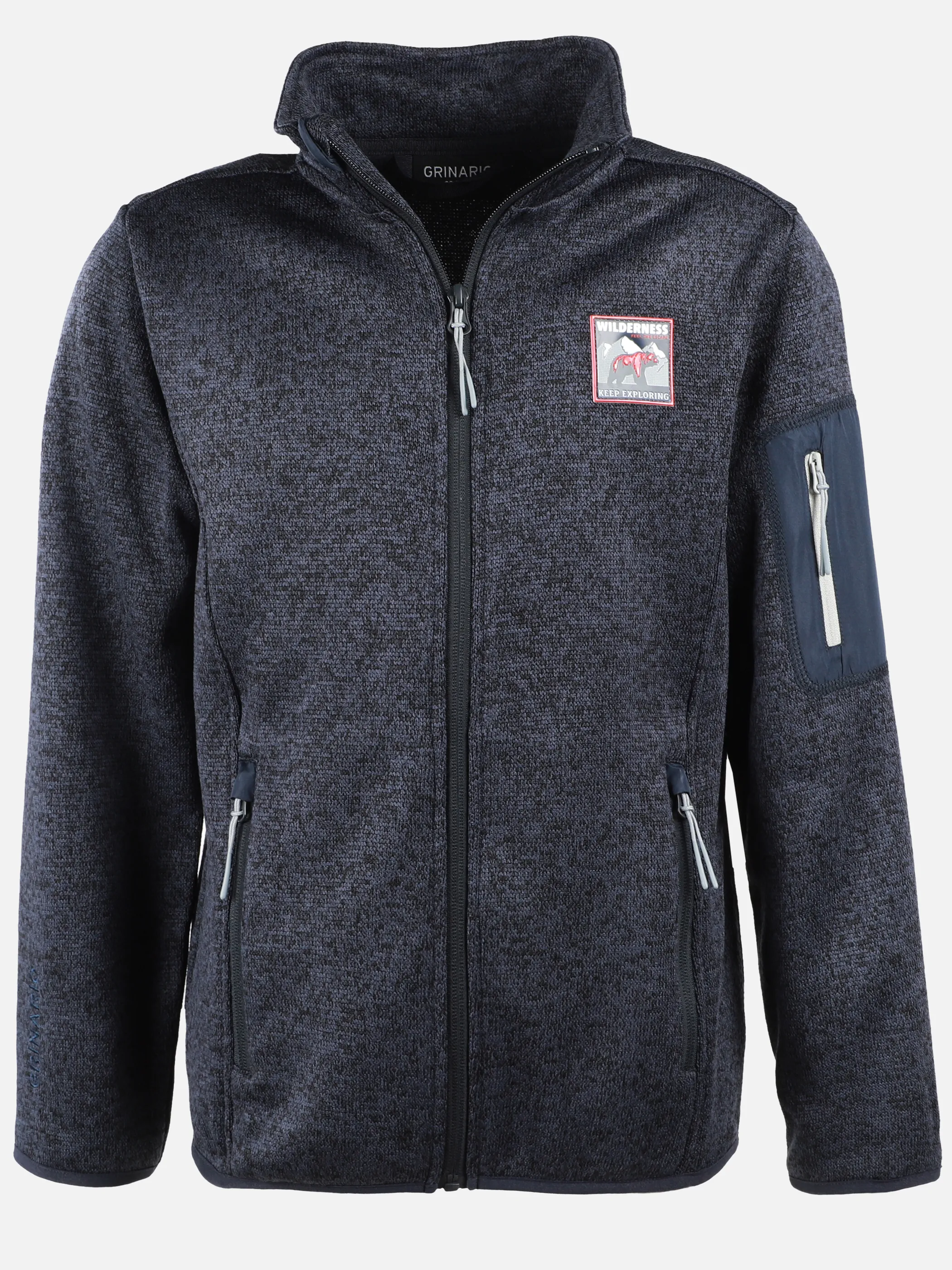 Grinario Sports TB-Fleece Jacke Blau 912684 BLUE 1