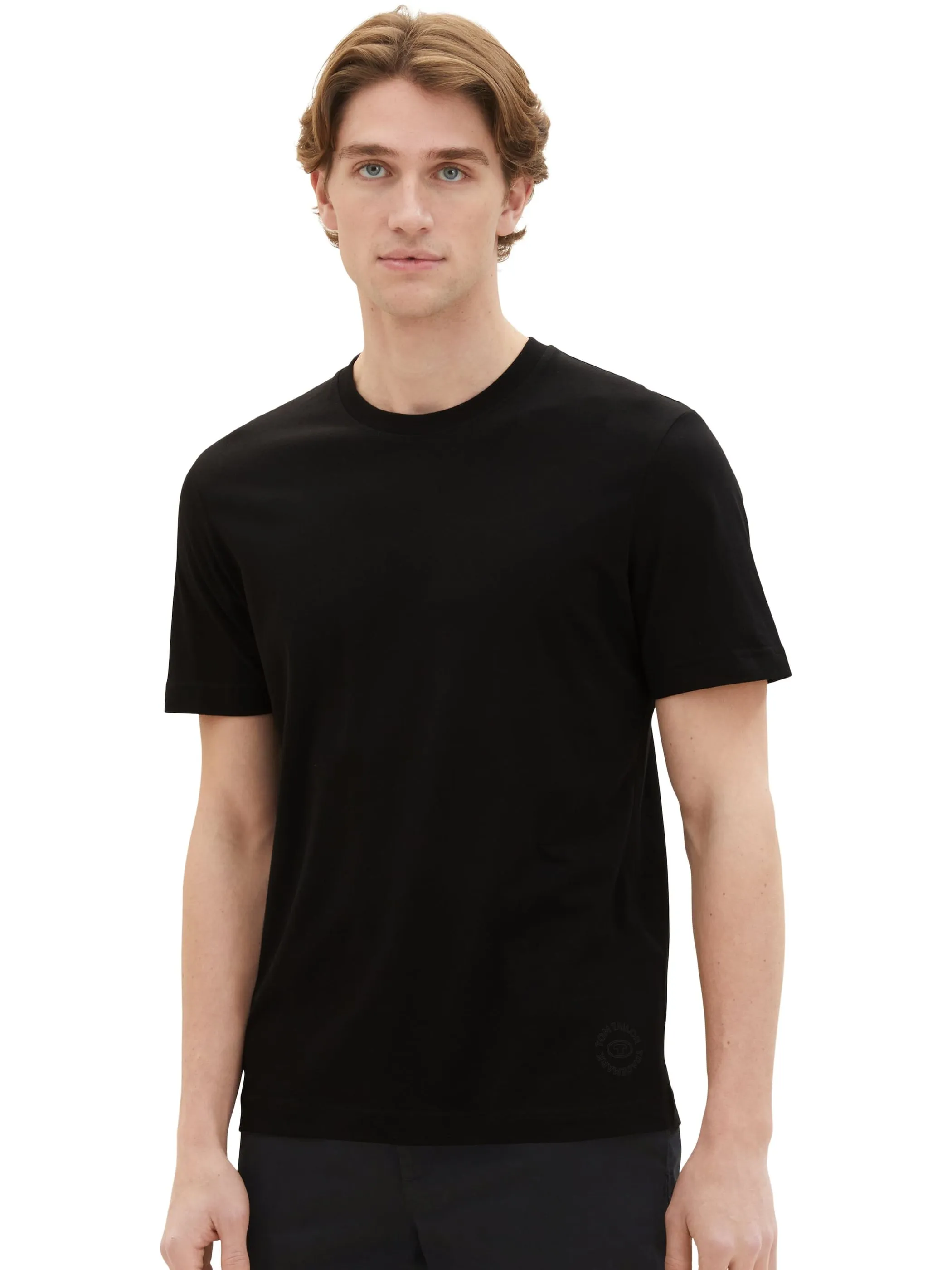Tom Tailor 1037741 NOS double pack crew neck tee Schwarz 887497 29999 5 Tom Tailor 1037741 NOS double pack crew neck tee Schwarz 887497 29999 5
