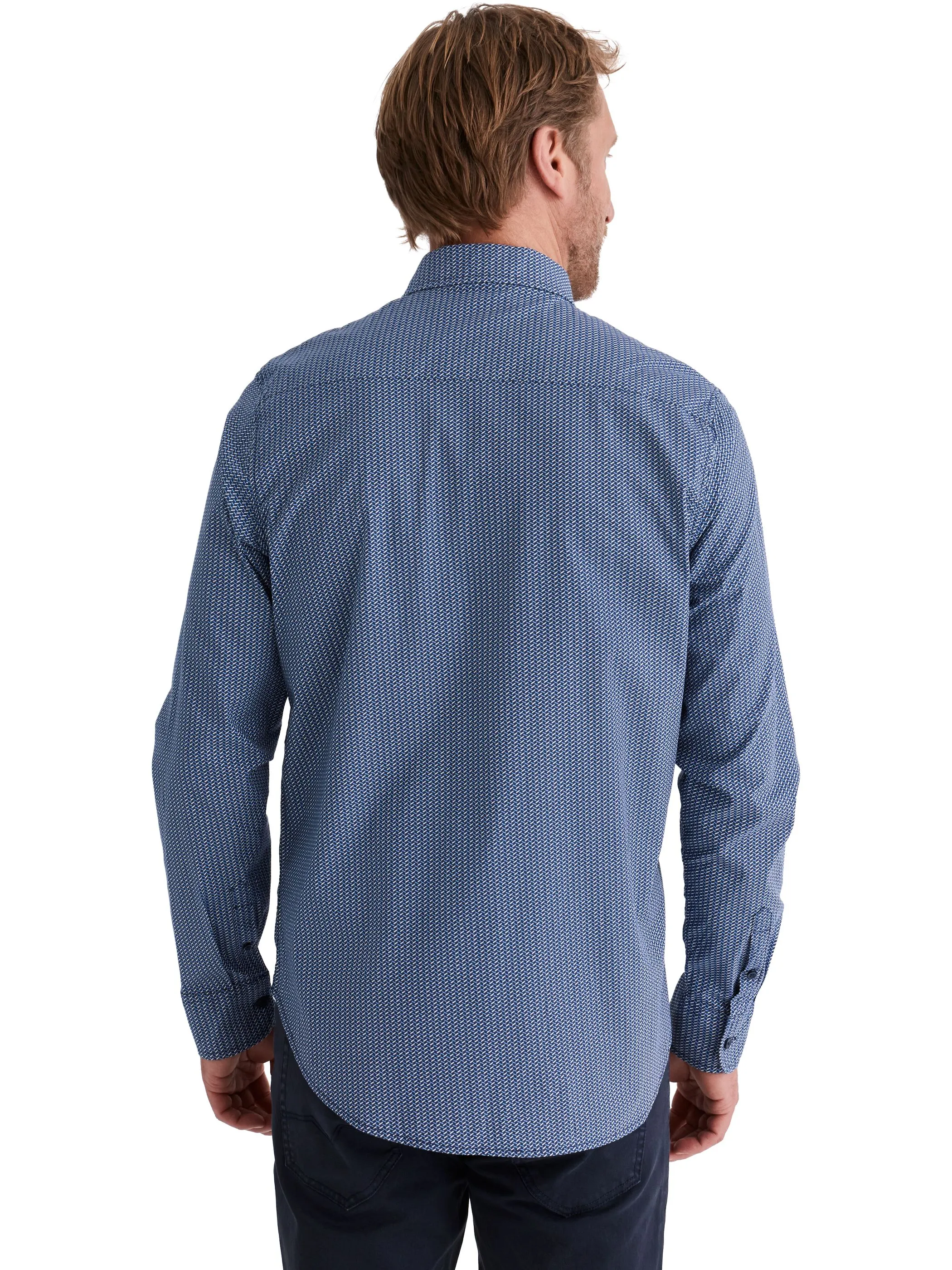 Stooker HAKA 73230000009116 He. Bluse/Hemd, Blau 928381 9116 2