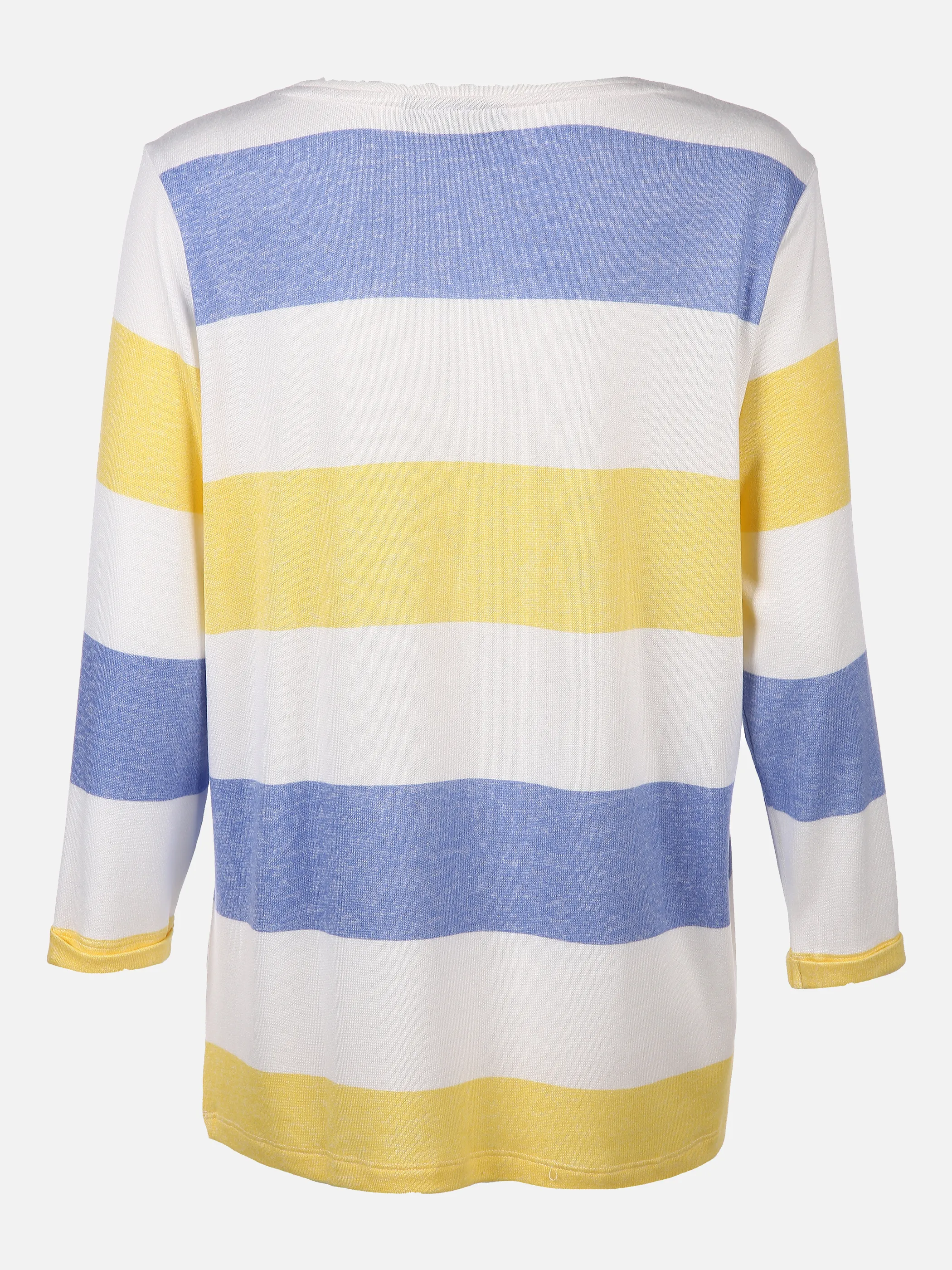 SURE Collection Da-Shirt in Strickoptik Weiß 834618 WEIß/LEMON 2 SURE Collection Da-Shirt in Strickoptik Weiß 834618 WEIß/LEMON 2