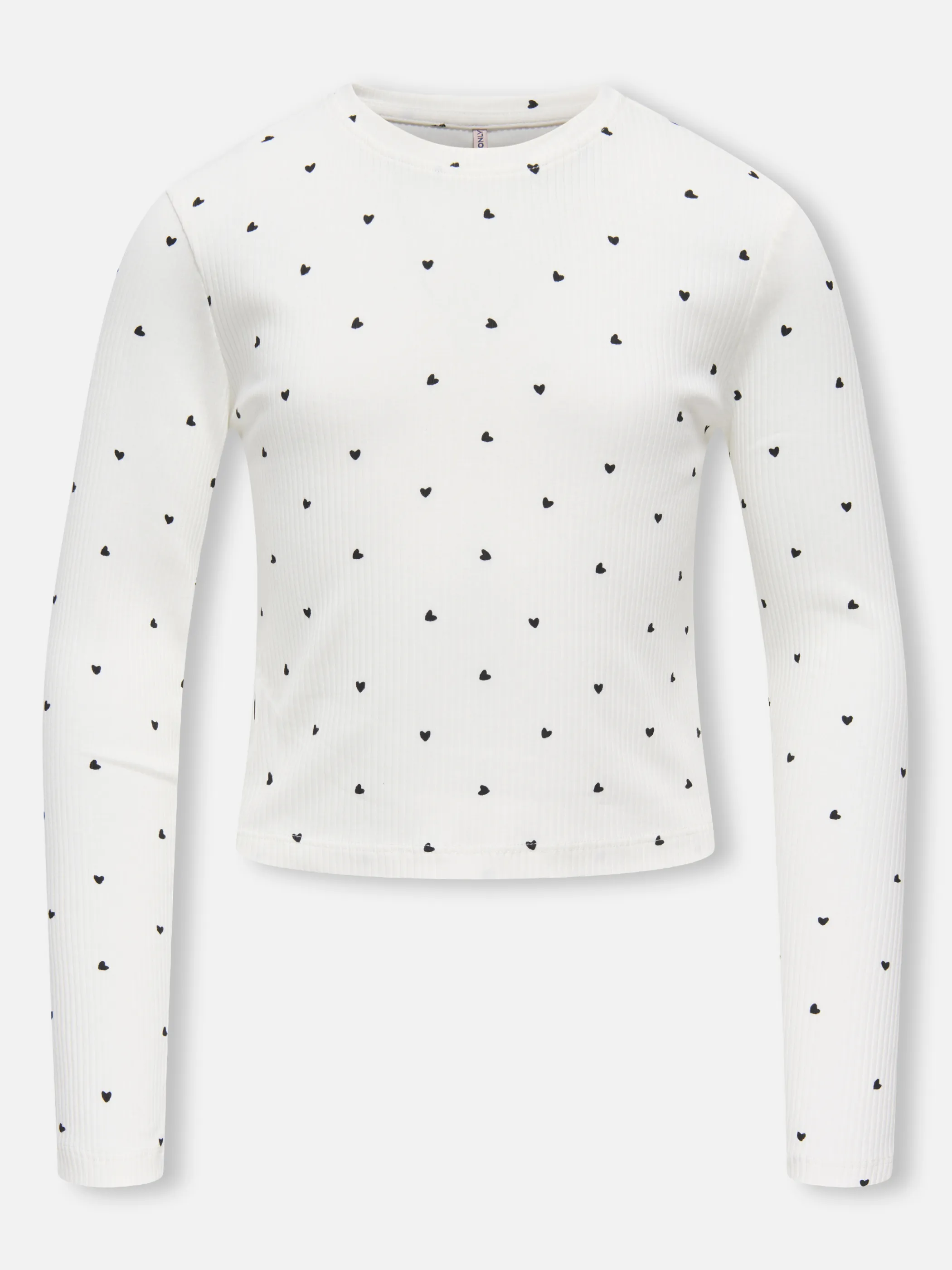 Kids Only 15374735 KOGBELLA LIFE AOP L/S TOP JRS NOOS Weiß 931461 177922004 1