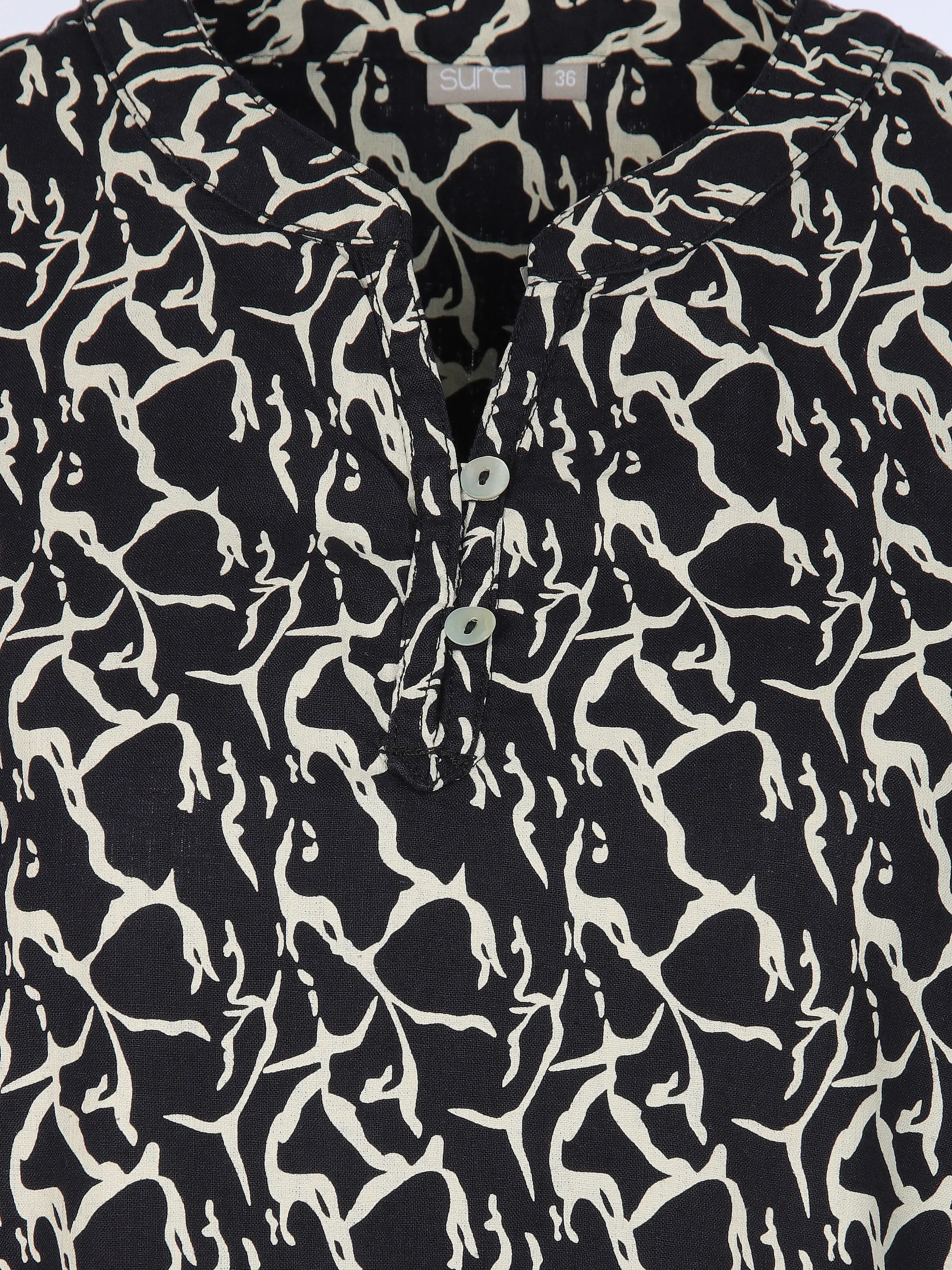 Sure Da-Kleid m. Print Schwarz 905694 SCHWARZ 3