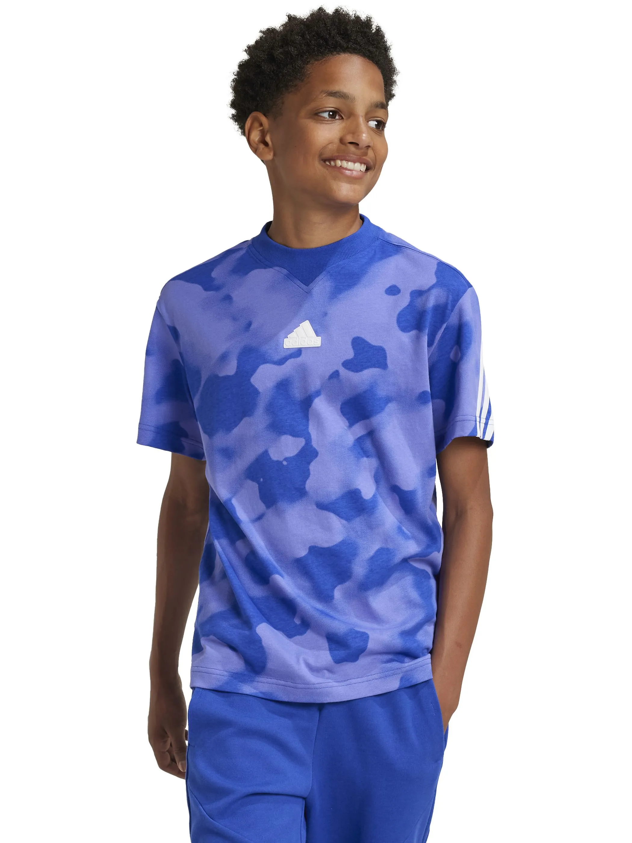 Adidas IX3647 TB-T-Shirt blau AOP Blau 901274 000 2 Adidas IX3647 TB-T-Shirt blau AOP Blau 901274 000 2