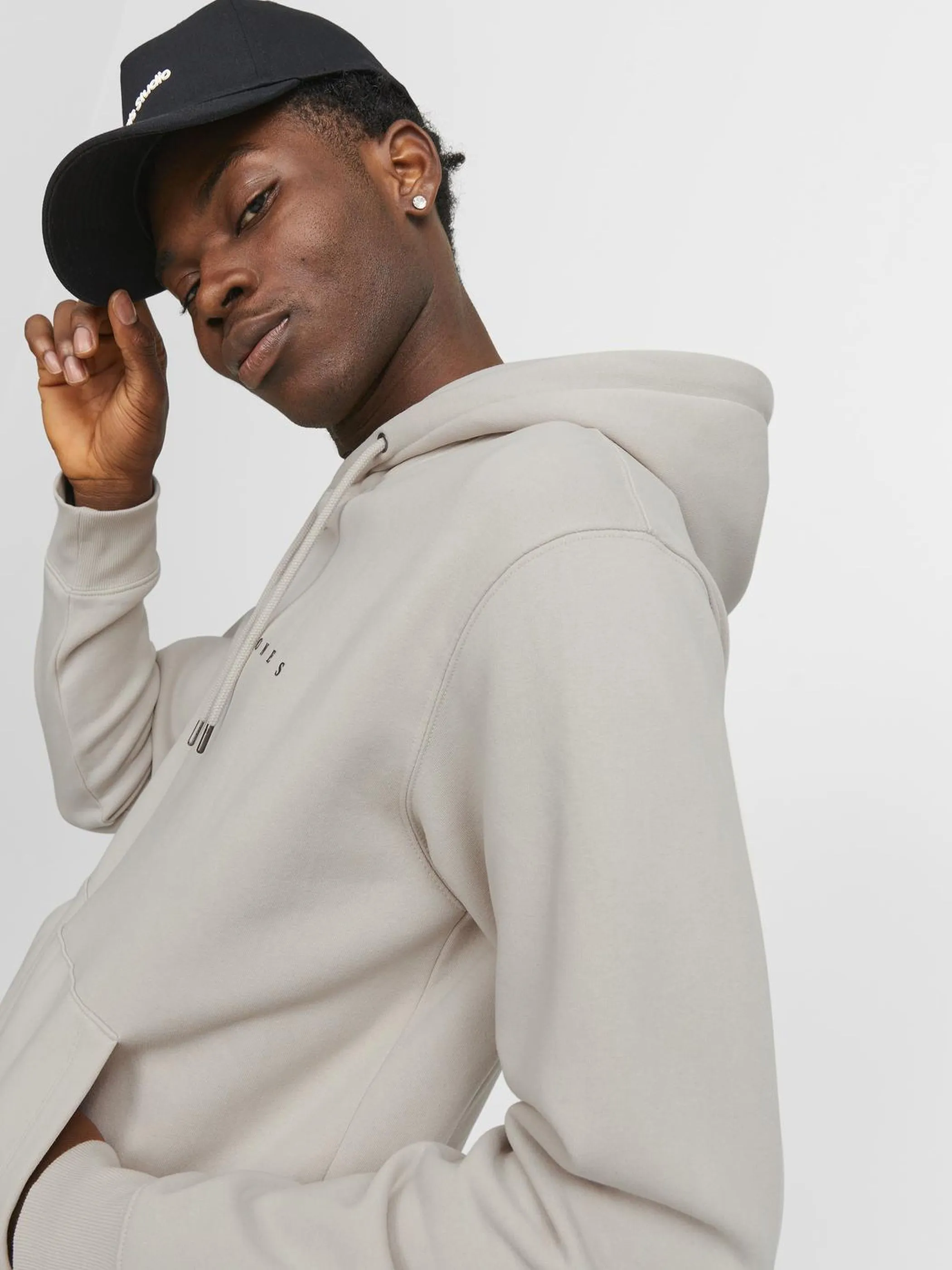 Jack Jones 12233972 JJESTAR JJ SWEAT HOOD Beige 878876 176631 4 Jack Jones 12233972 JJESTAR JJ SWEAT HOOD Beige 878876 176631 4