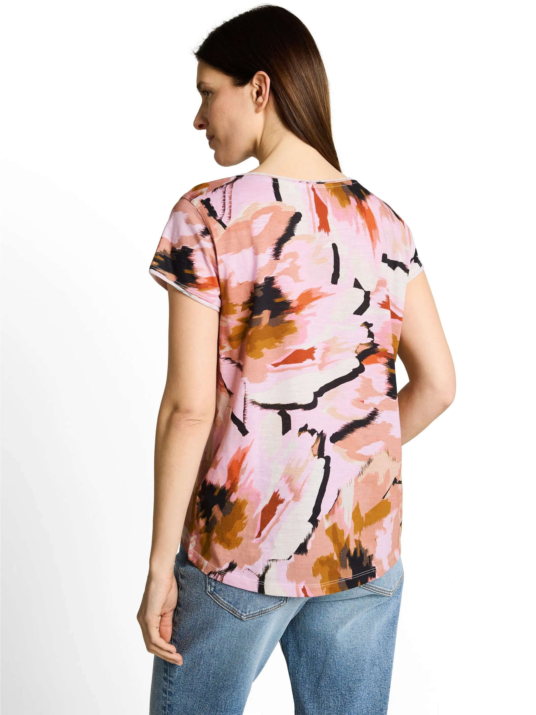 Tom Tailor 1050423 NOS T-shirt slub jersey wide crew Bunt 922033 39736 2