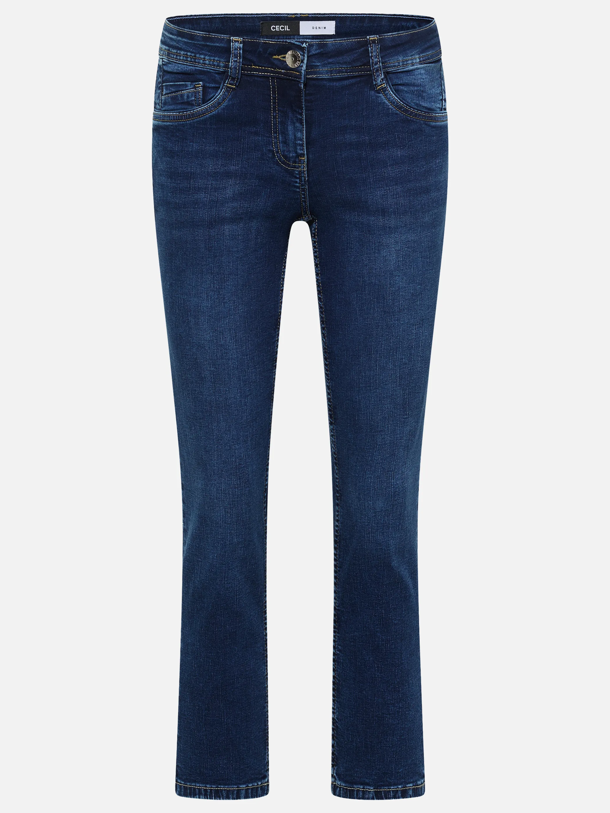 Cecil B380915 Style NOS Scarlett STRAIGHT Mid Blue Blau 928866 10235 3