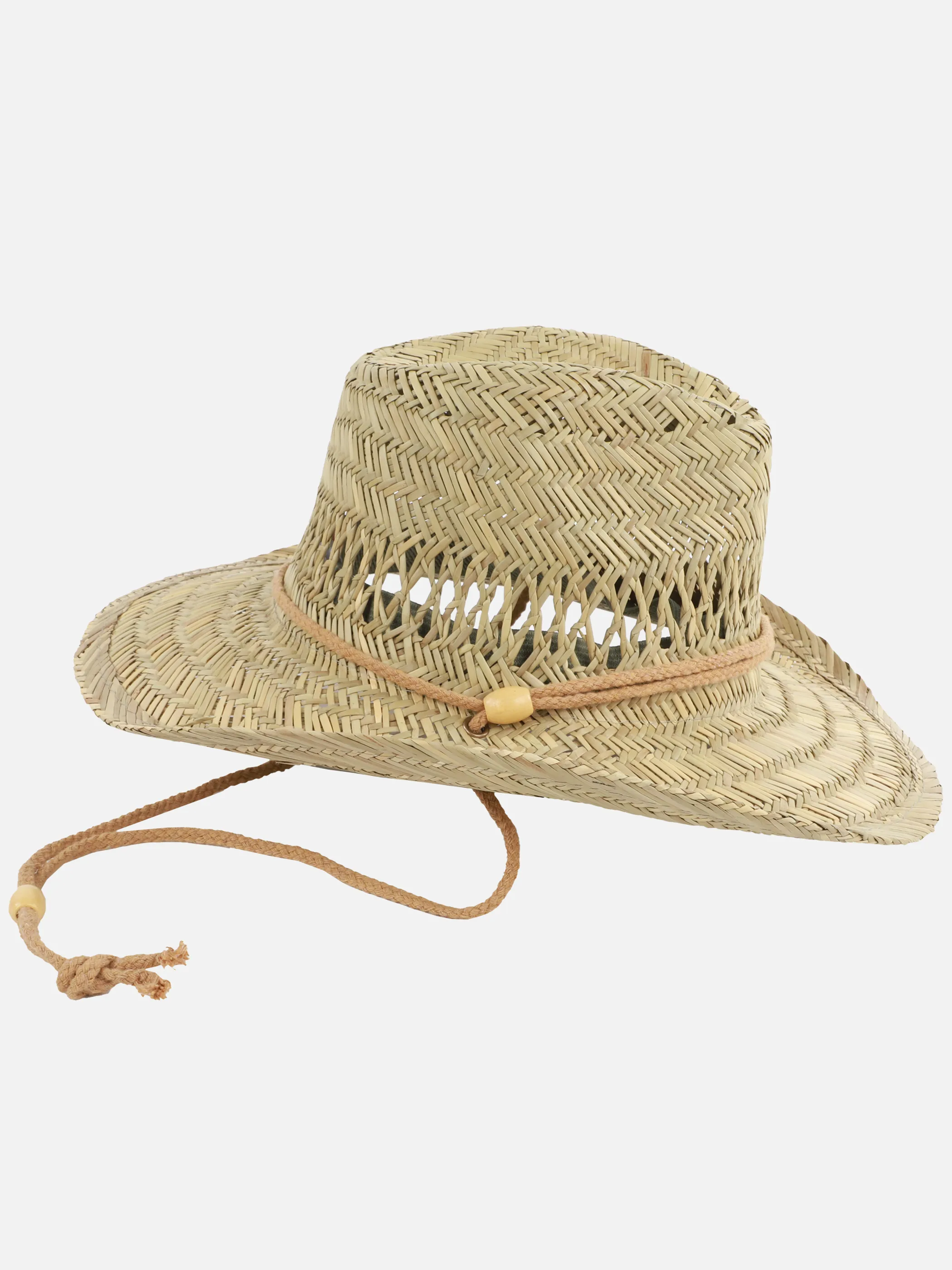 Southern Territory He-Strohhut m. Holzperlenband Beige 908503 BEIGE 2